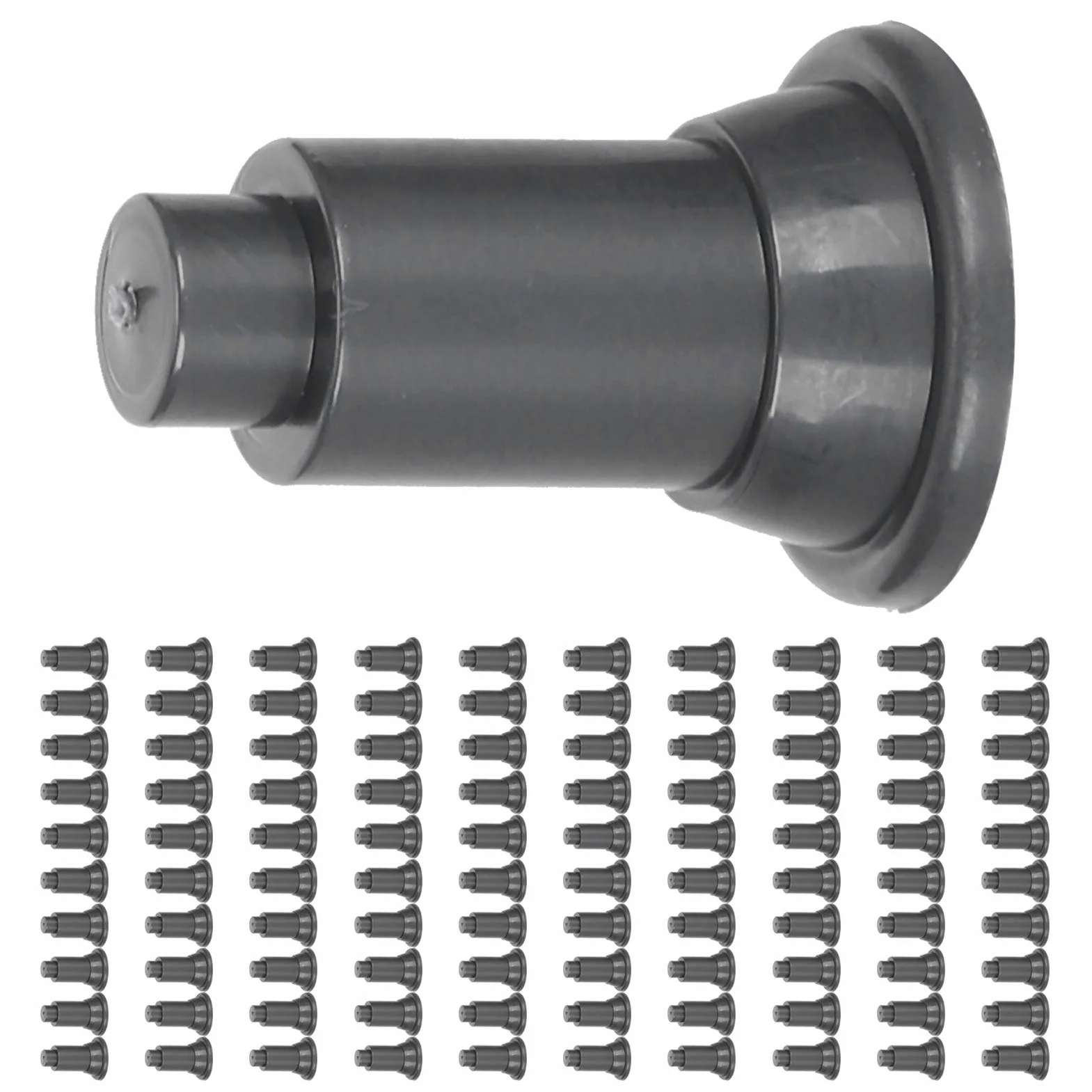 KIMISS Fish Tank Divider Support Feet 100pcs Aquarium Isolation Board Black