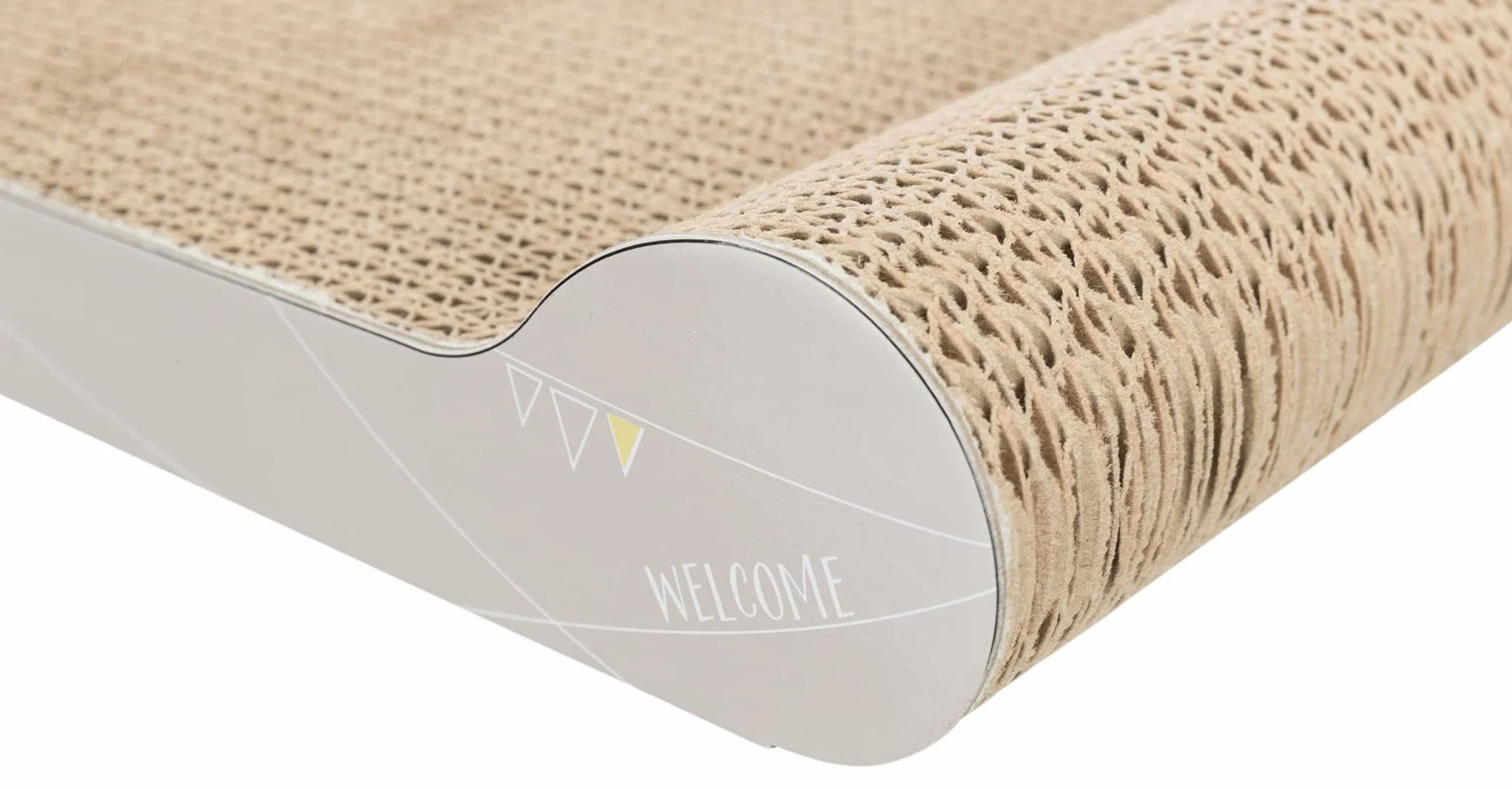 Junior Plateau griffoir - TRIXIE - 38 x 6 x 18 cm - Gris clair