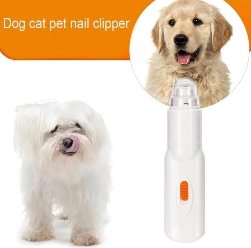 Meuleuse à ongles for chiens - Taillettes for railles de chien professionnelles for petits chiens et chats de taille moyenne et de chats - Tondonneuse for animaux de compagnie rechargeable Paille