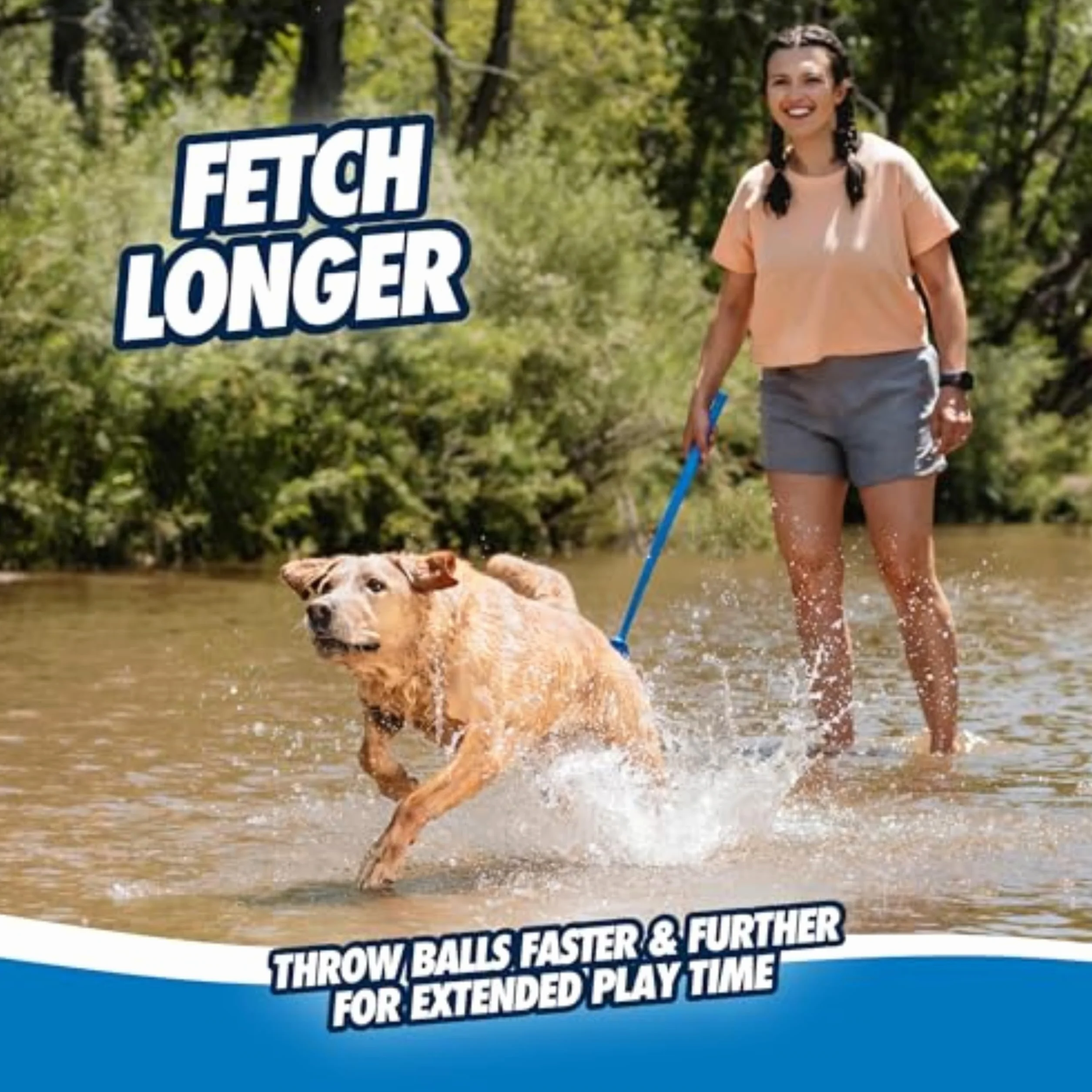 Chuckit Sport 12 Lanceur de Balle Jouet pour Chien Taille M