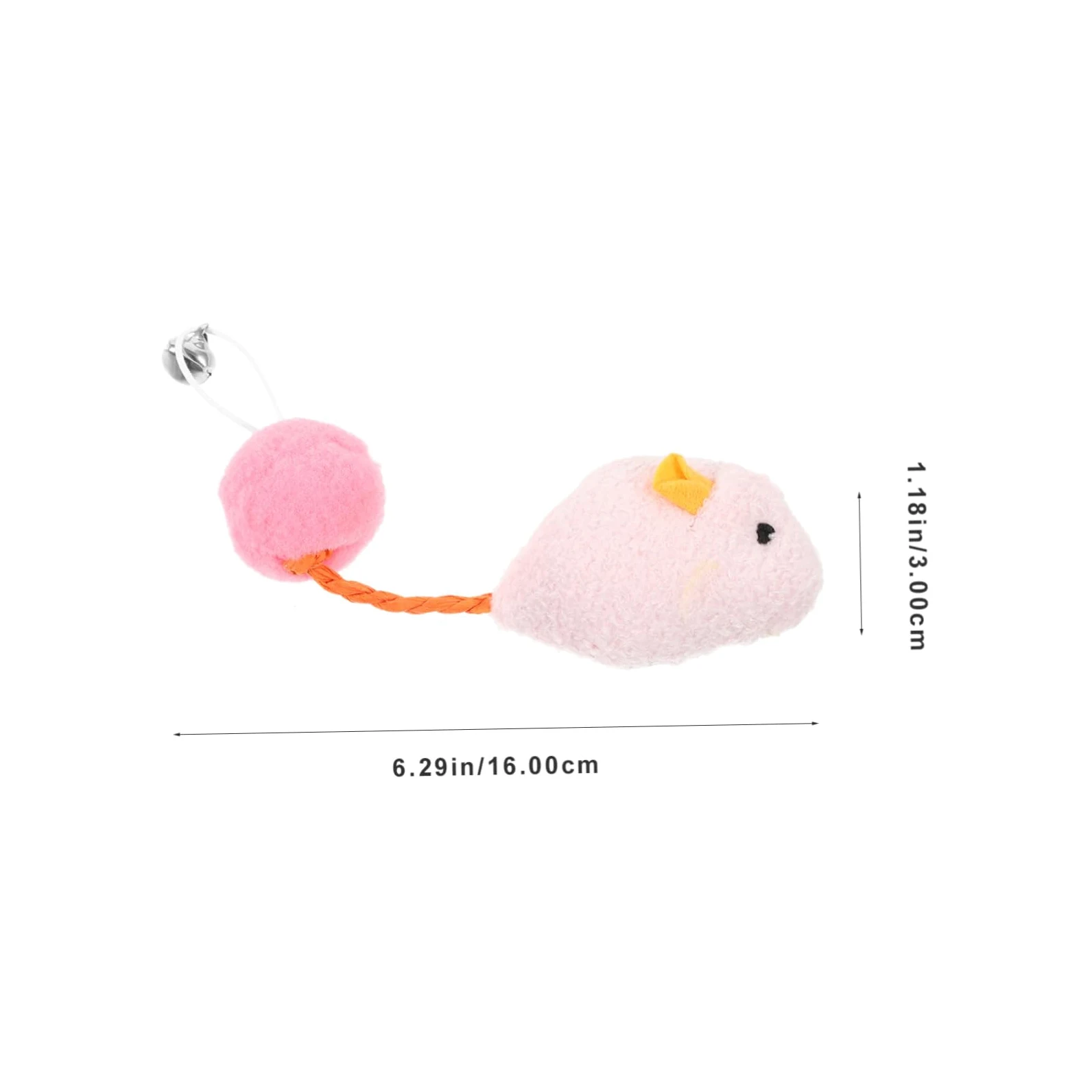 6 Pièces Souris avec Accessoires Interactifs pour Actifs Blancs