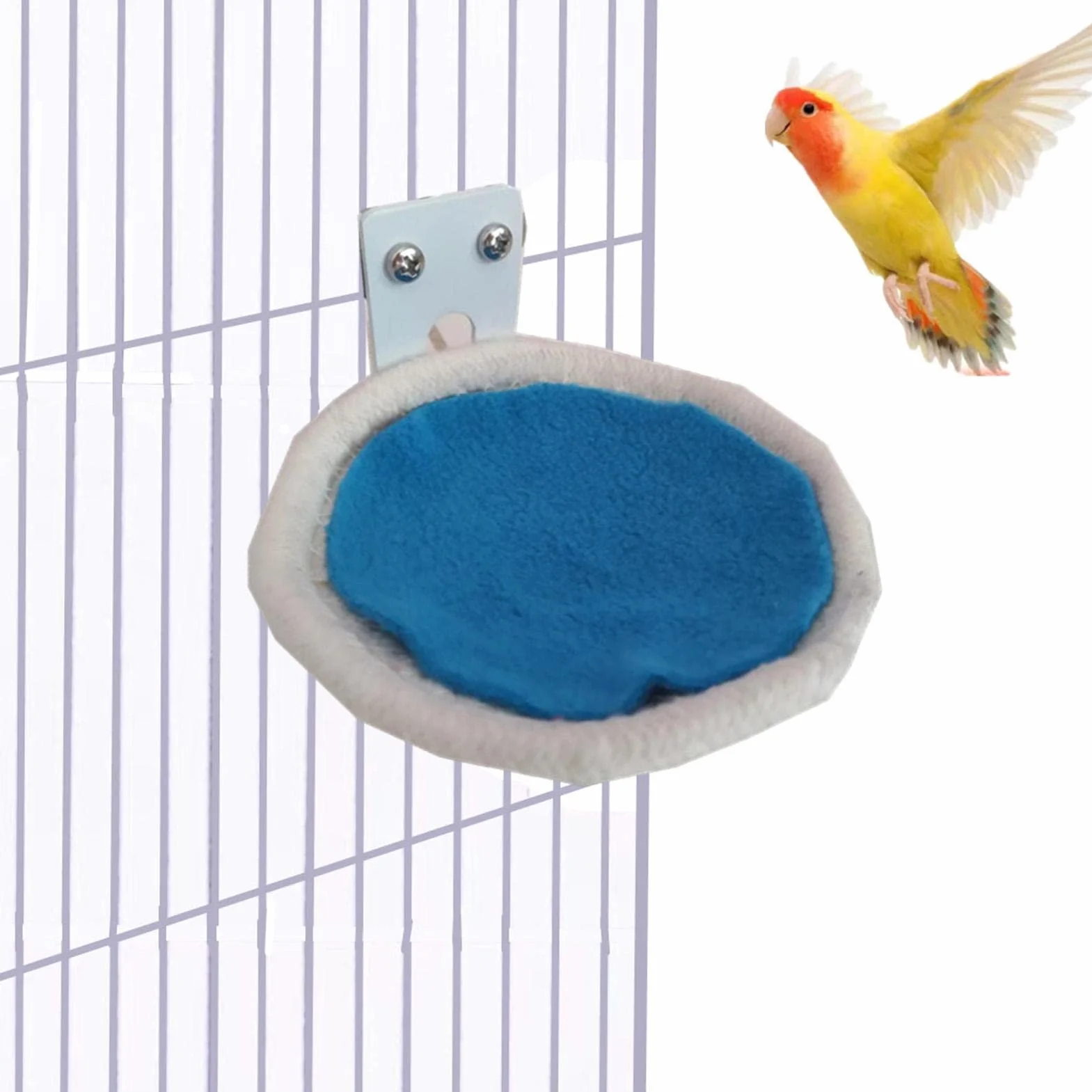 Nid de Perruche - Nid d'élevage pour Petits Oiseaux, Cage à Perroquet à Couver pour Calopsitte Canari Inséparable Pinson