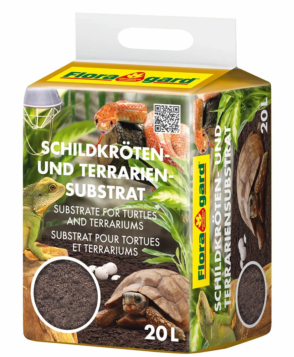 Floragard Substrat pour tortues et terrariums 20 L