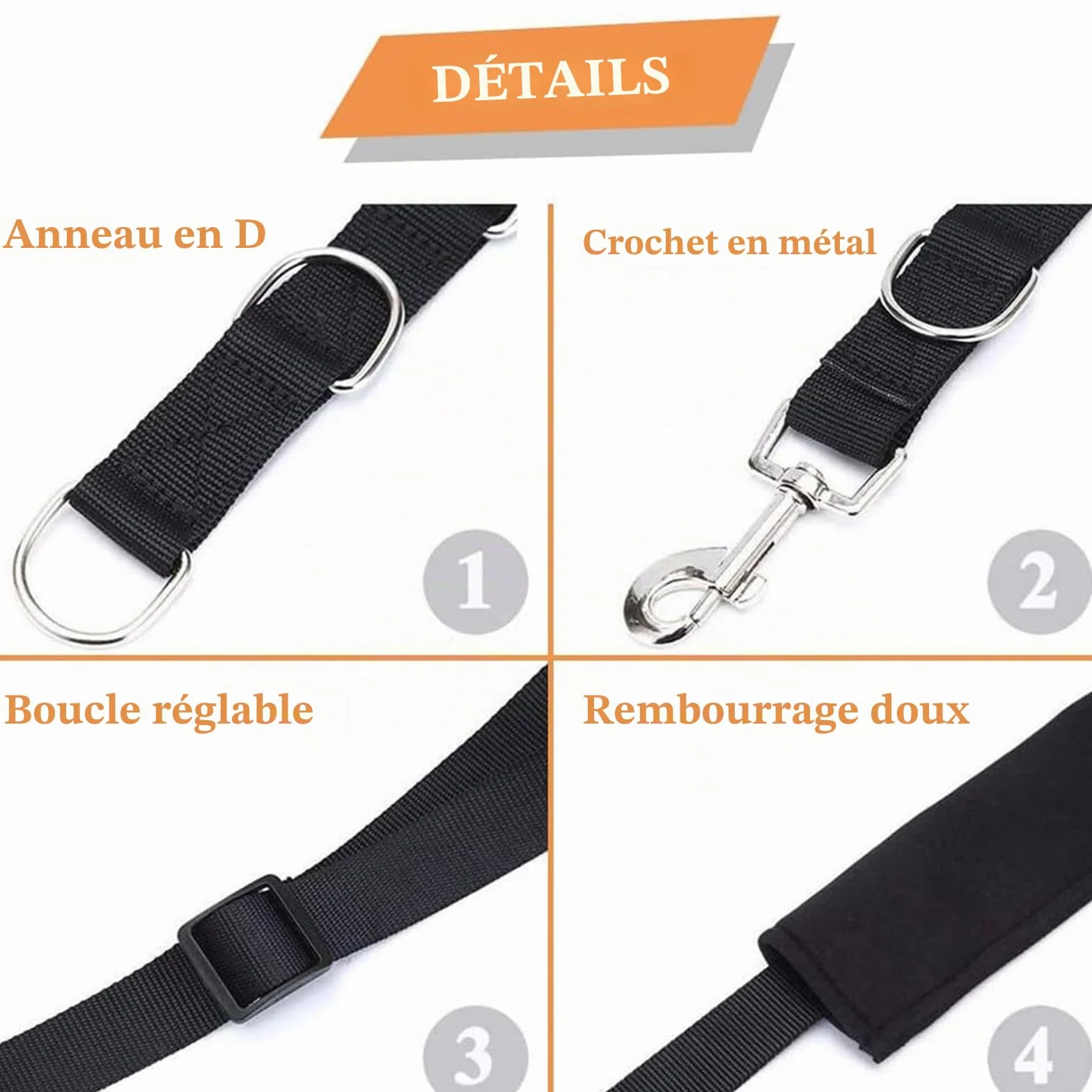 ASOCEA Bande de Sangle Ventrale de Toilettage pour Chien Boucle de Retenue de Bain Réglable Nylon pour Chat Chiot Chaton