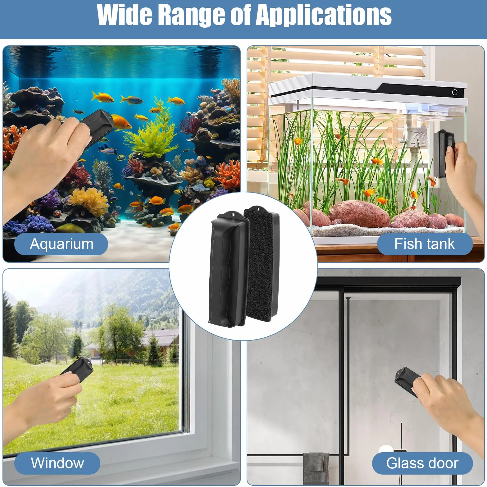 Nettoyant pour vitre d'aquarium