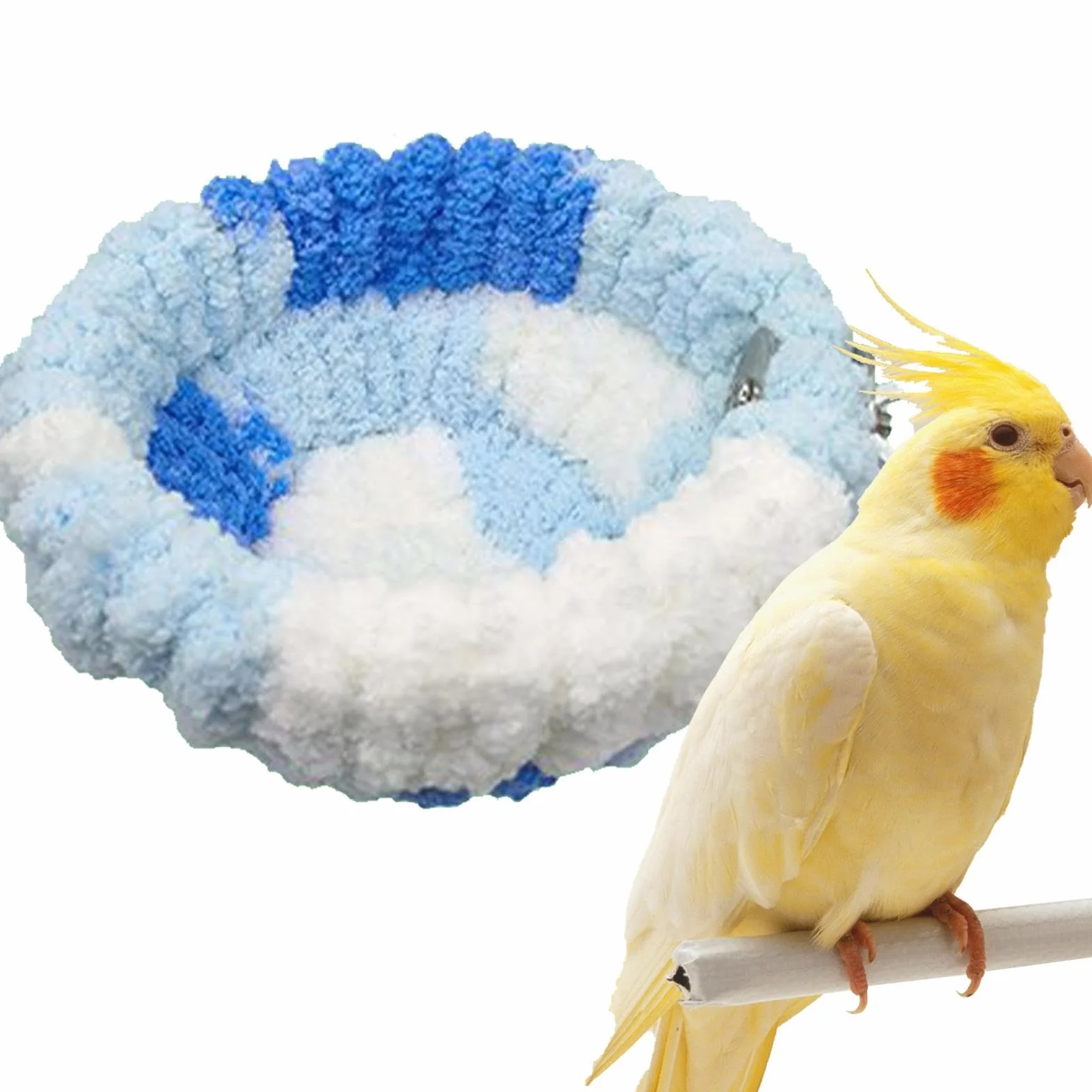 Nid pour perruches, calopsittes, conures, inséparables, canaris, pinsons