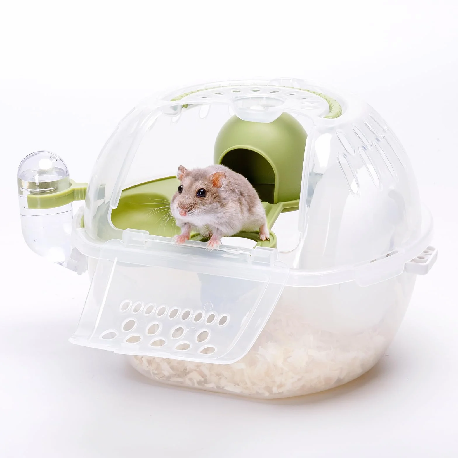 Nobleza Cage transporteur portable petits animaux ventilée 27 x 20,5 x 17 cm