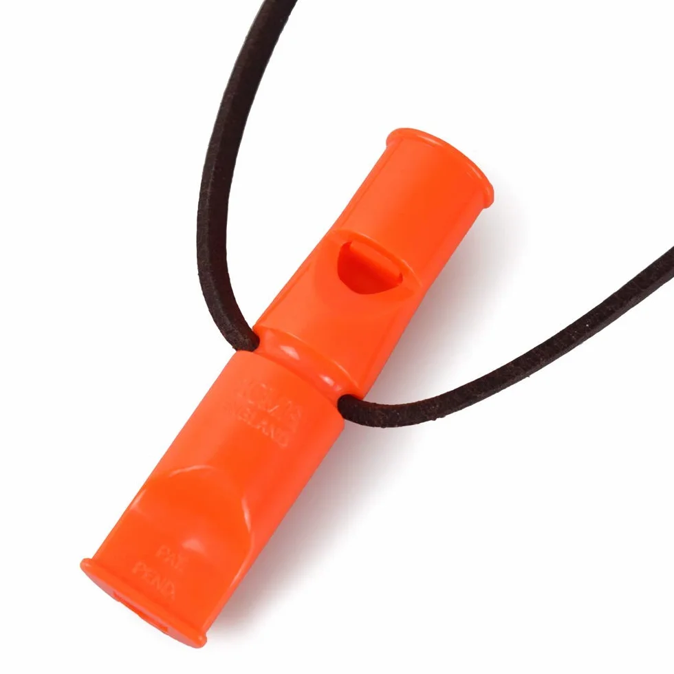 ACME Sifflet double ton pour chien No. 641 - Double sifflet professionnel avec 2 sons et bracelet en cuir
