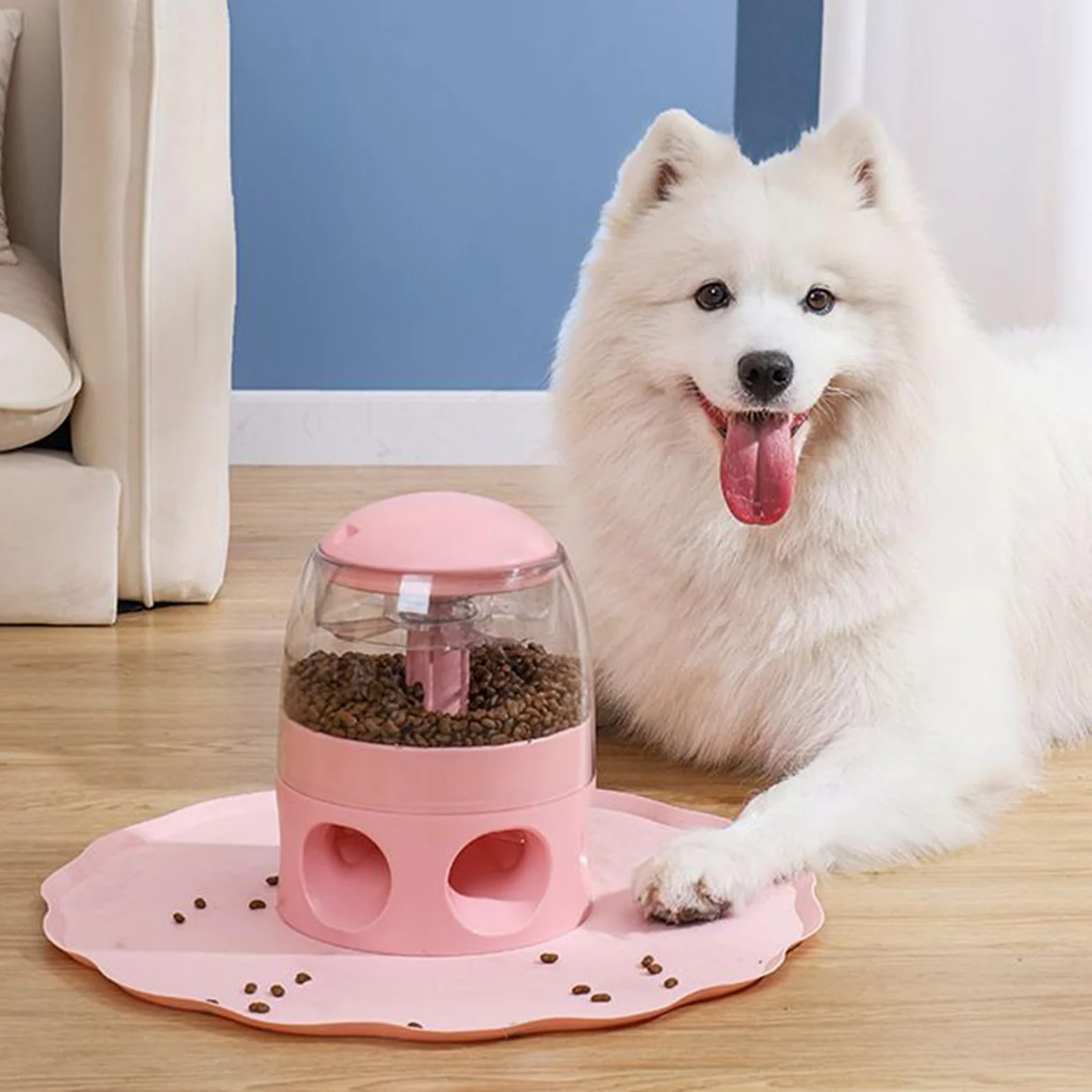 Distributeur de pour Chien,Jouet D'Enrichissement Et | D'Éducation pour Chiot | Grande Capacité pour Dressage Stimulation Mentale | Stimulation Mentale et Anti-Ennui pour