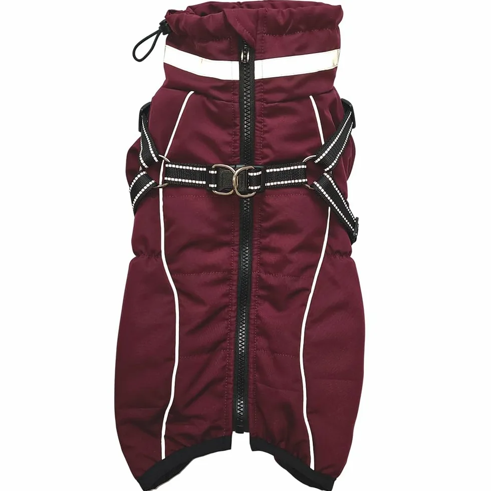 Nobby Manteau pour Chien ELOR 2 en 1 Bordeaux 32 cm