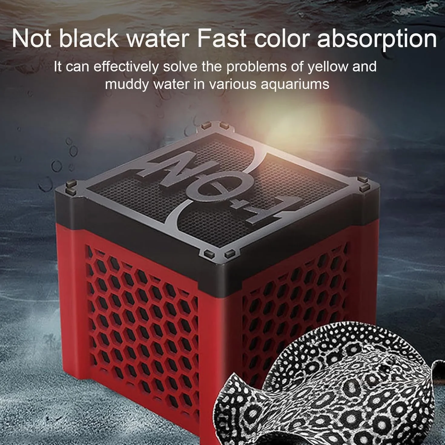 Filtre à charbon actif pour eau, mini bloc de charbon actif, filtre à charbon actif pour chevaux, briques écologiques de nettoyage d'eau pour aquarium, briques de charbon activé pour étangs, aquarium