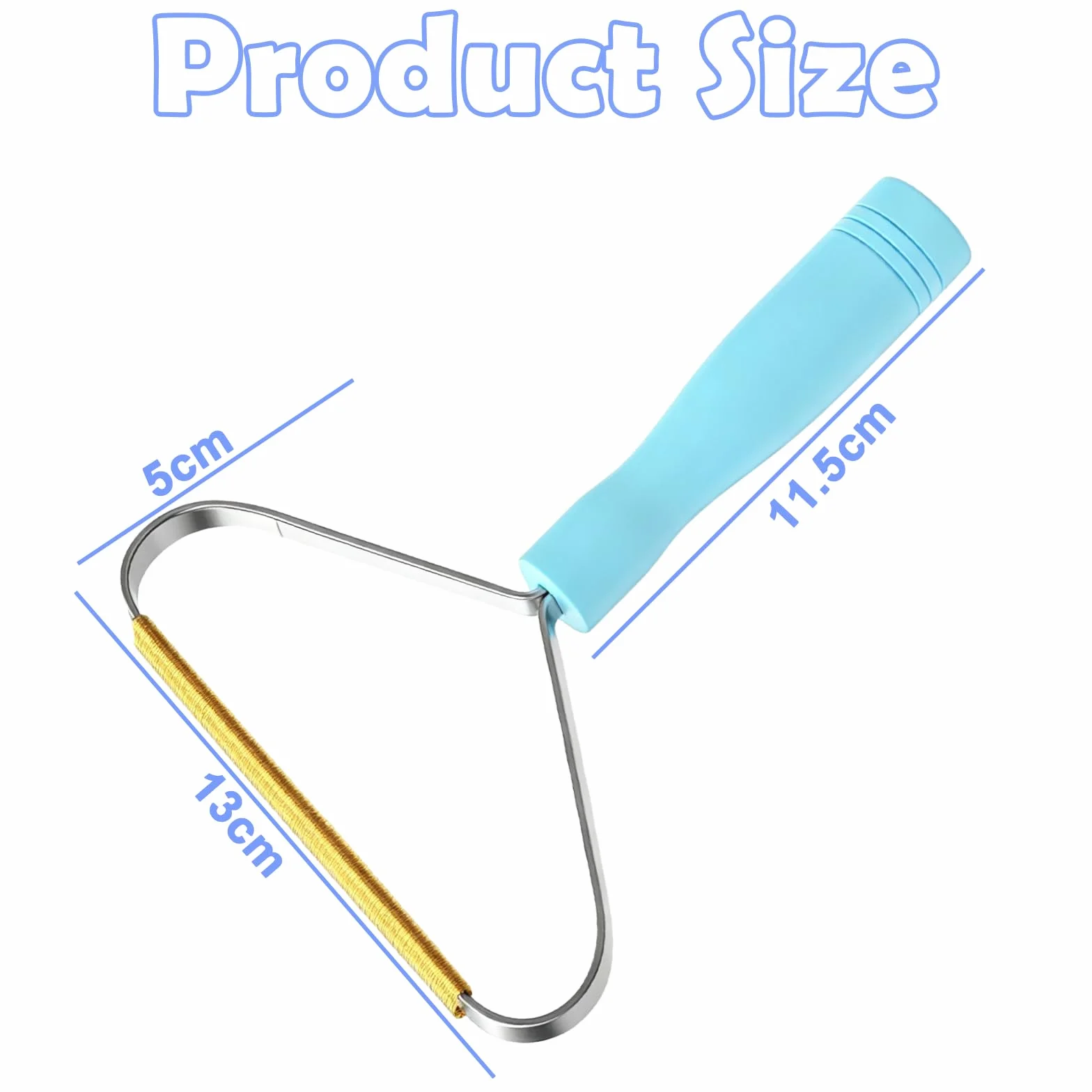 Brosse Poils Animaux Cheveux Bouclés Canapés Sièges Auto Bordures Tissu