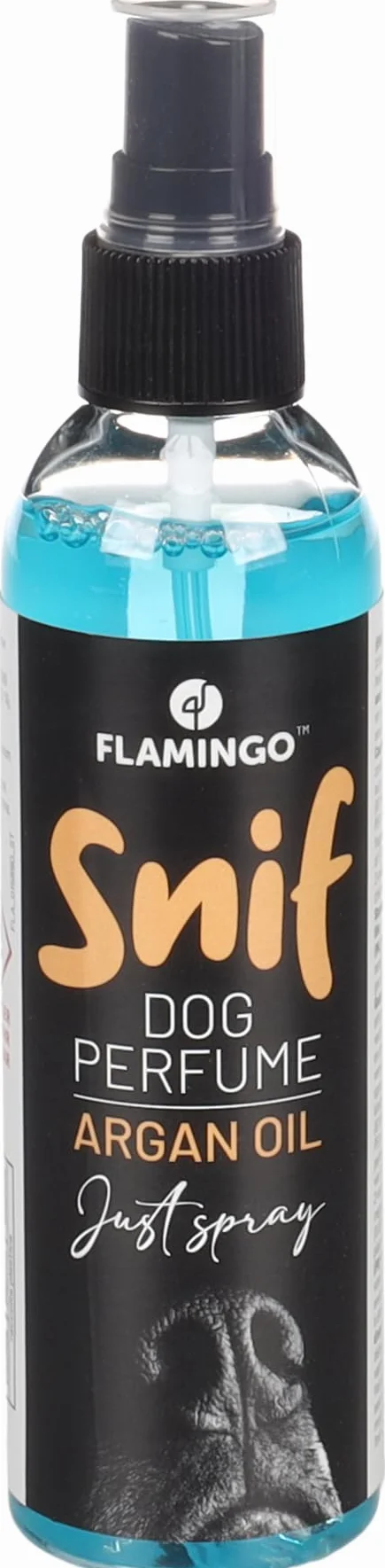 Flamingo Spray Parfumé à l'huile d'Argan 150ml Hydratant Brillance Poils d'animaux