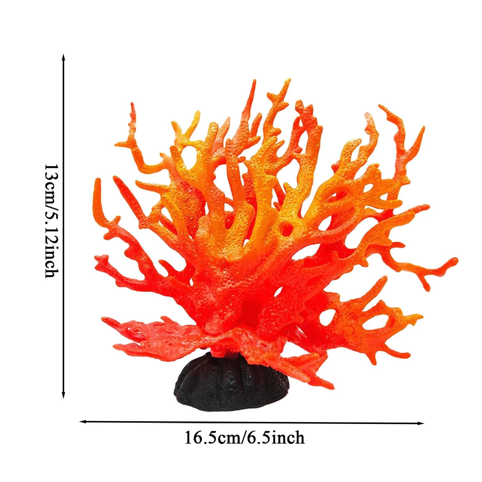 Corail Artificiel pour Aquarium Multicolore Décoration Paysage Simulation Eau Douce Marine
