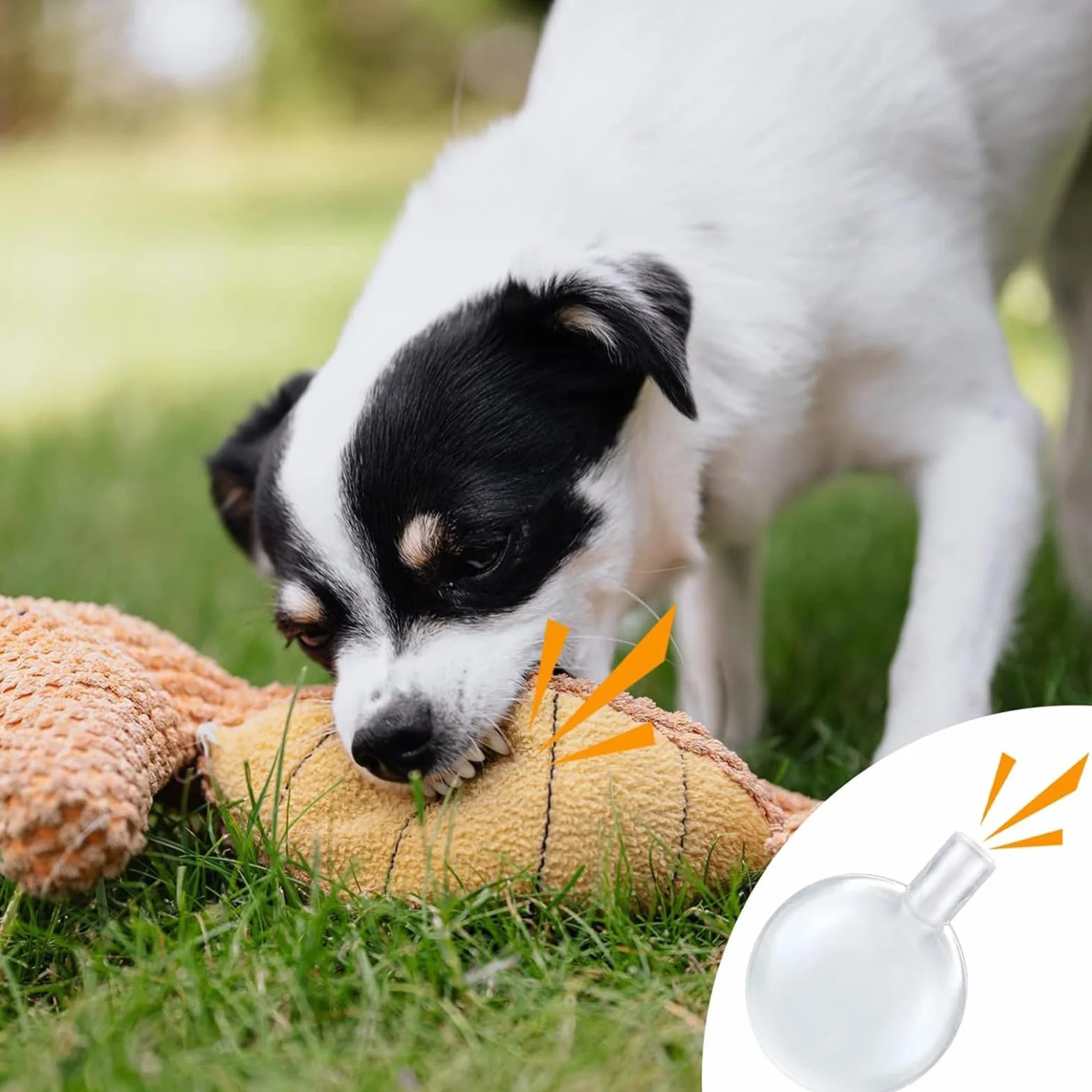 35 mm Remplacement Jouet Squeakers Sifflets Couineurs pour Chiens 6 Pièces