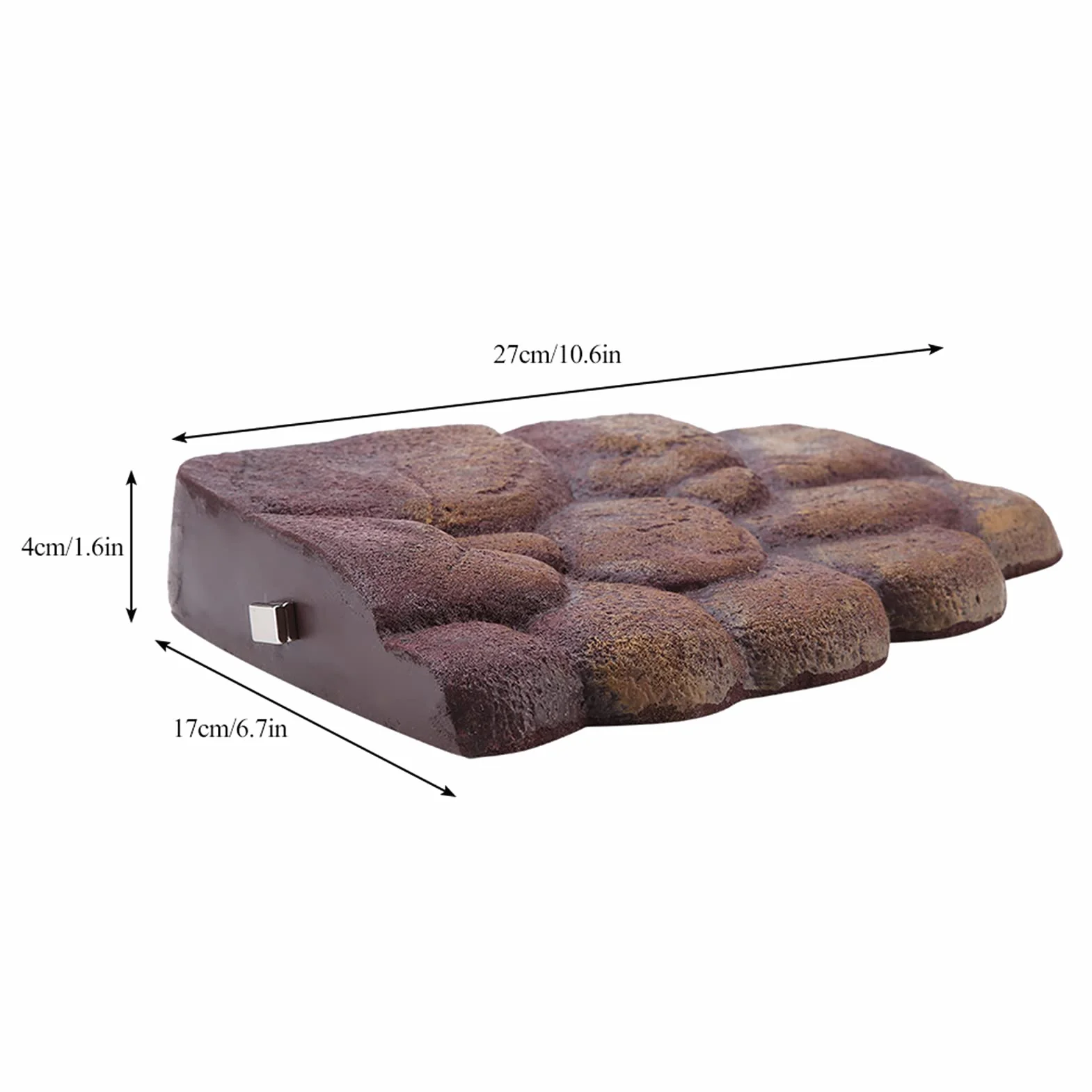 Hztyyier Décor d'aquarium, île de Tortue magnétique pour Tortue d'aquarium(NS-79 Large)