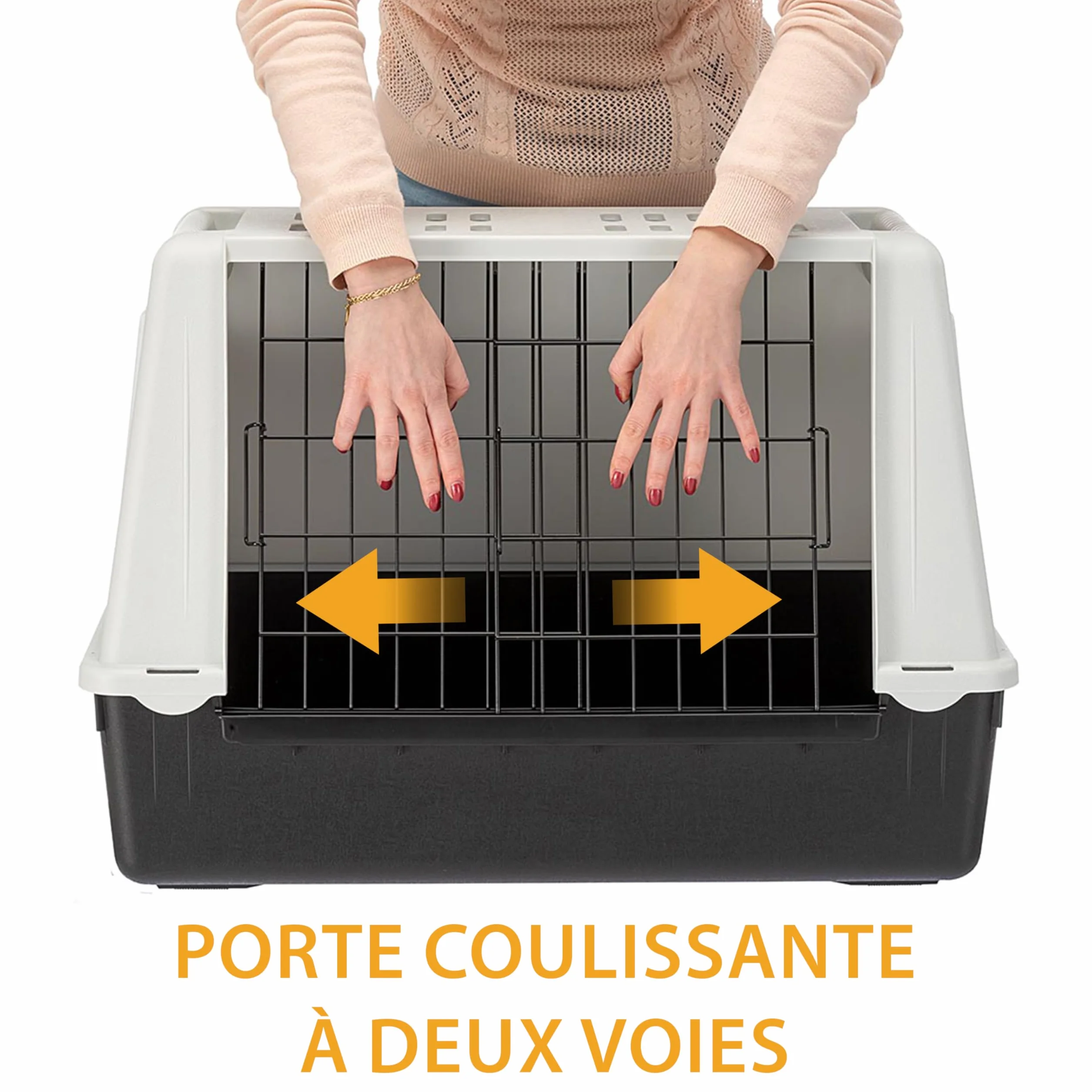 Ferplast ATLAS CAR MINI Transport Chiens Voiture Grilles aération Tapis Drainant