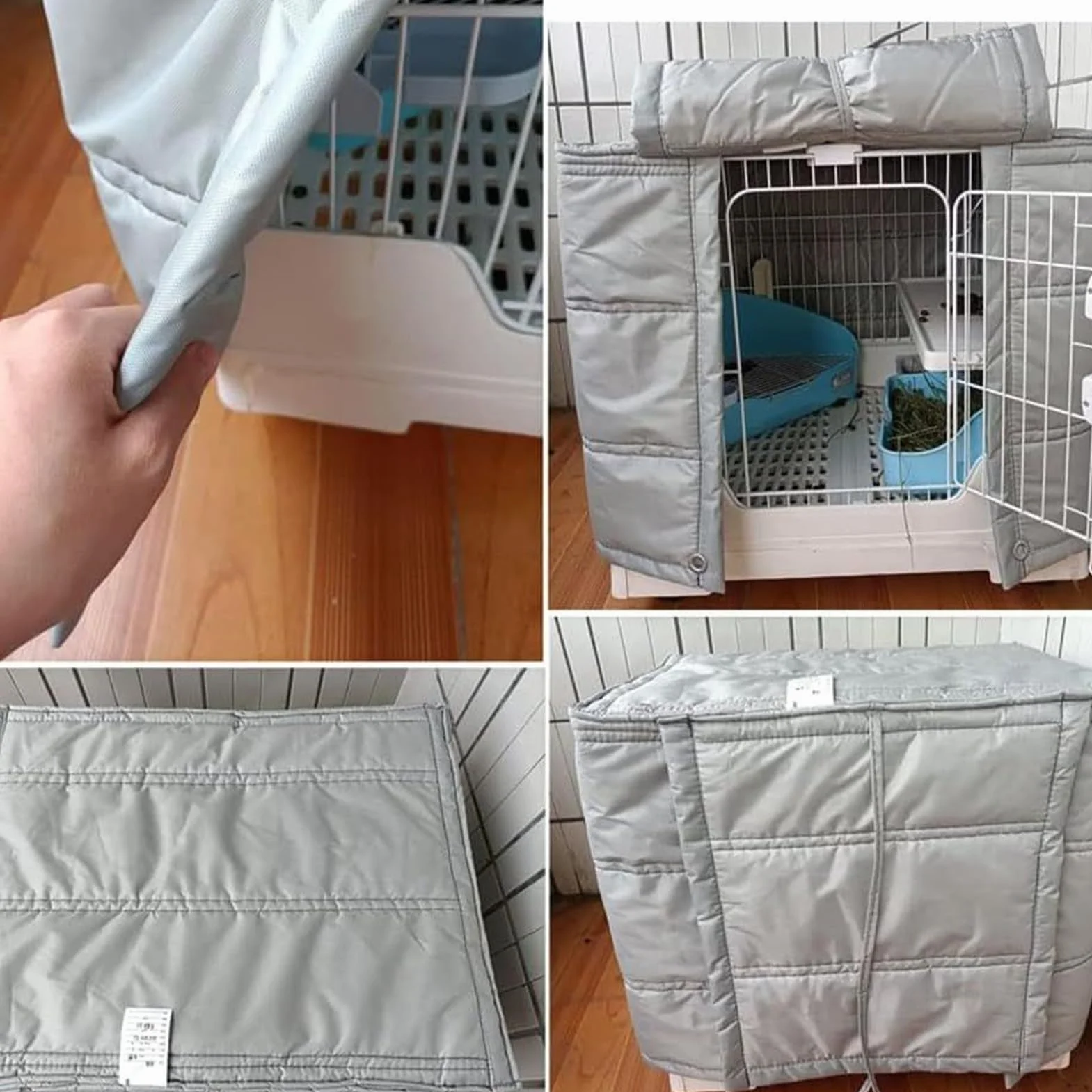 Housse de cage pour chien insonorisante imperméable
