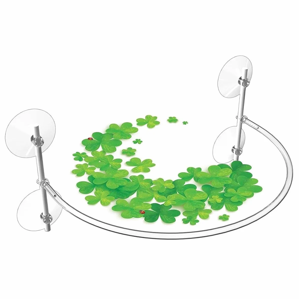 POFET Mangeoire à Poissons Filtre Aquarium Anneau Plante Flottante Protection Alimentation