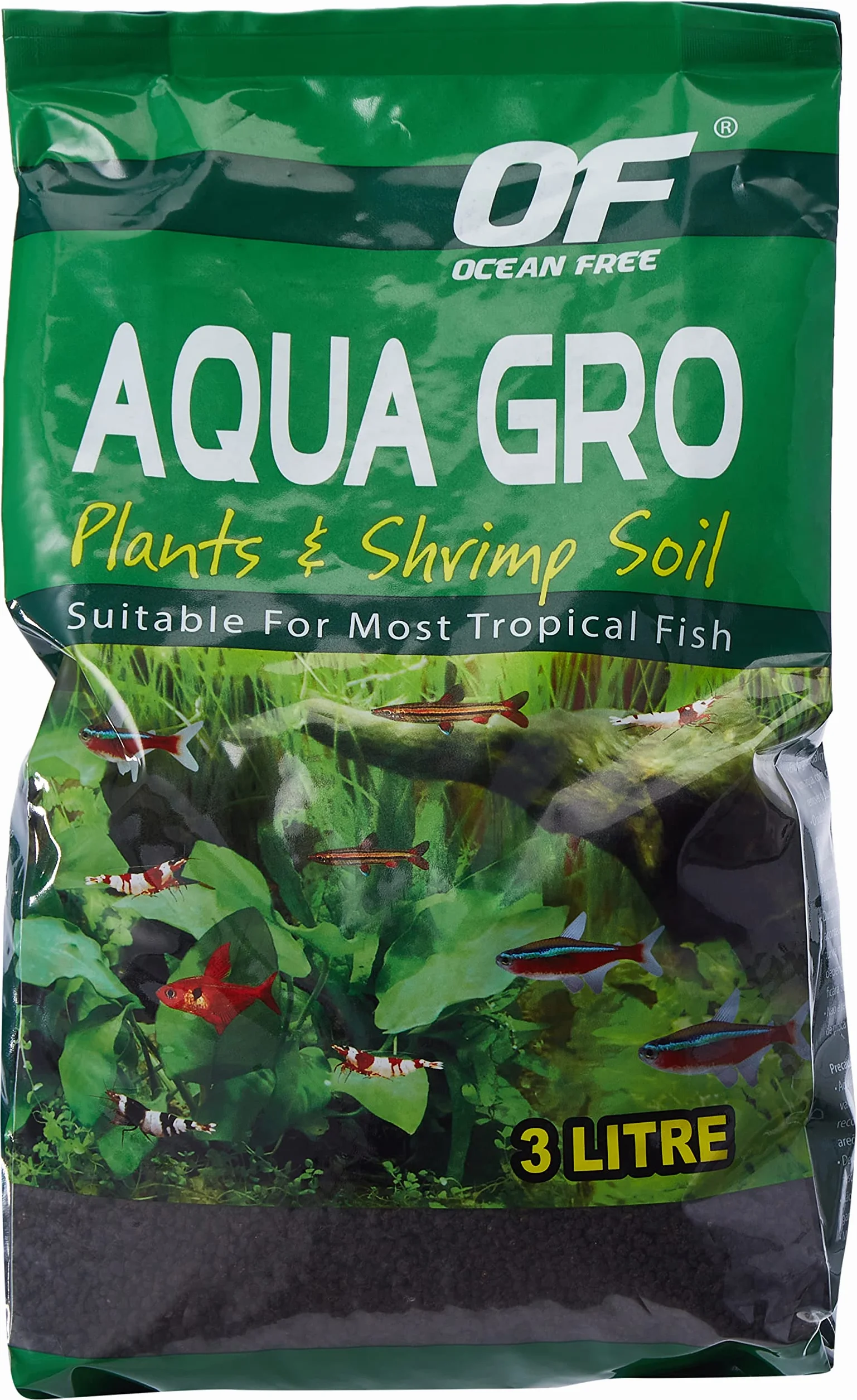 Ocean Free Substrat de Gravier pour Plantes Aqua GRO PM219