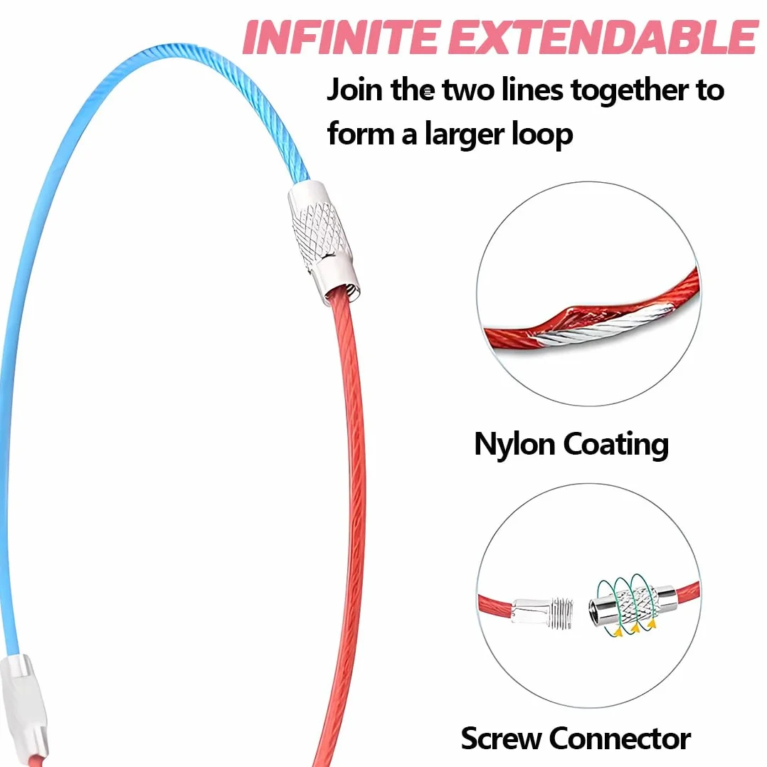 Cloches de Collier pour Chat en Métal 22mm Clochette pour Animaux Décoration Noël 5 Porte-Clés Acier Inoxydable