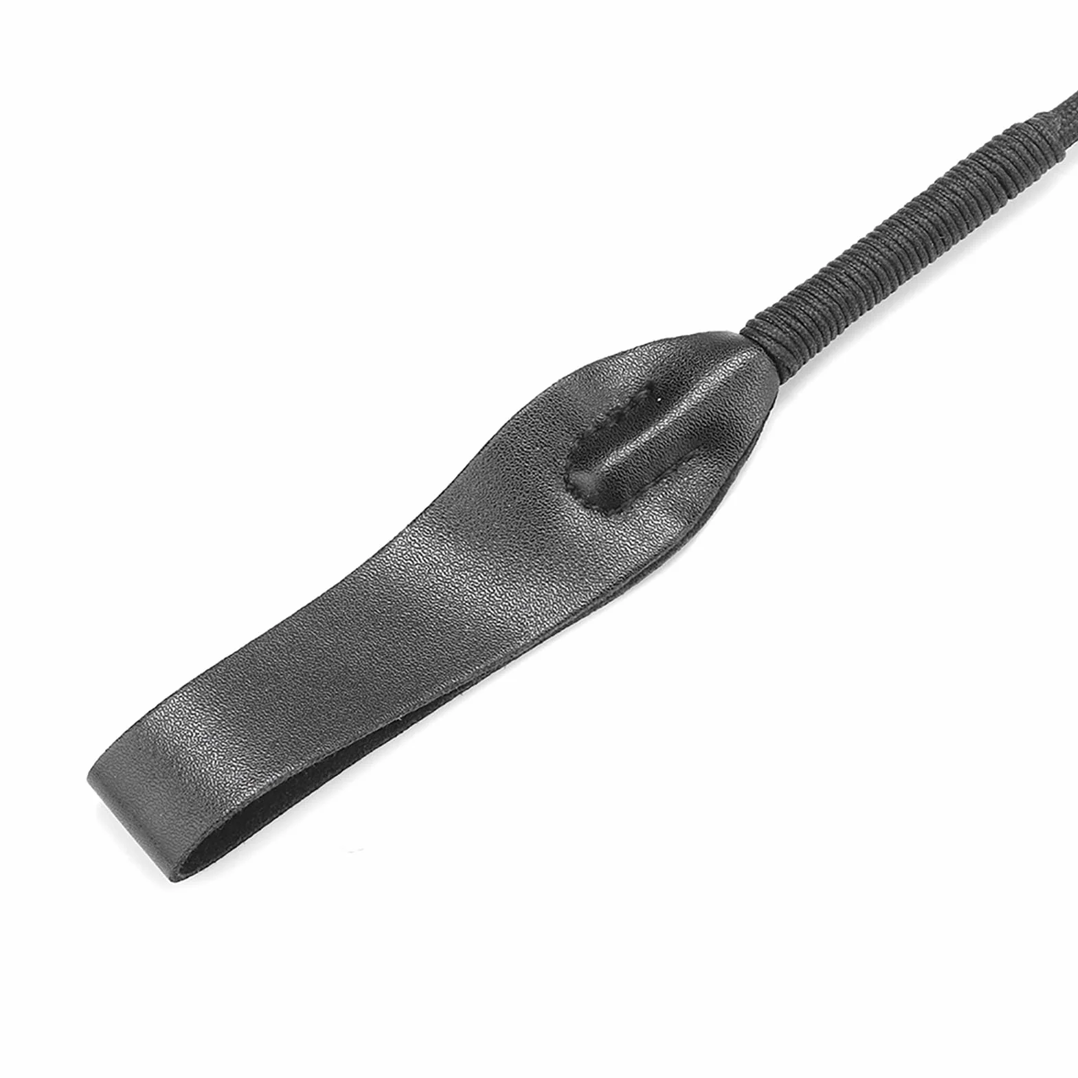 Fouet de Dressage Flexible en Plastique renforcé Noir pour Chien Gestion du Comportement Équitation