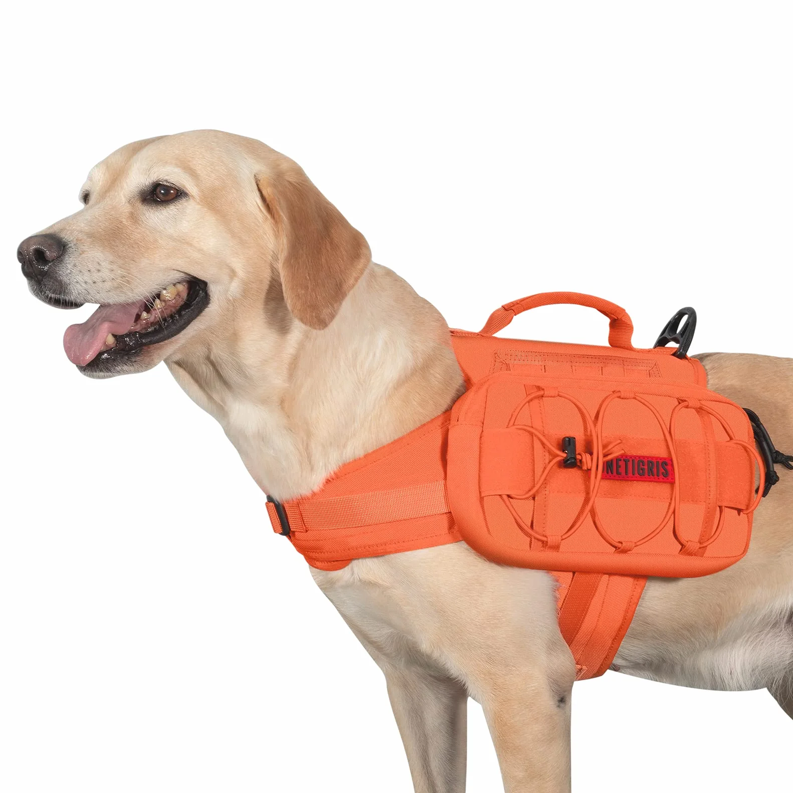 OneTigris Mammoth Sac à dos pour chien version 2.0 L orange