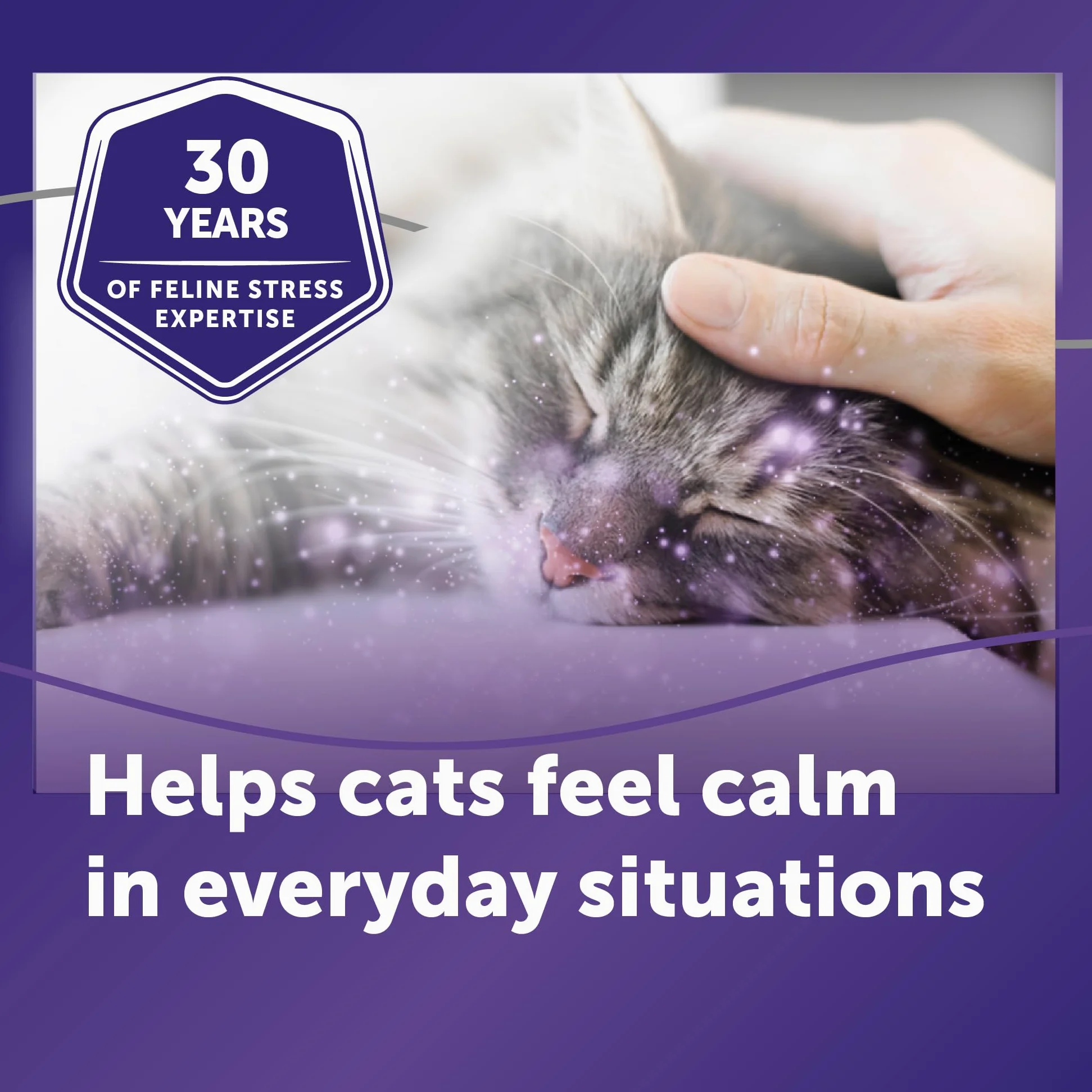 FELIWAY Optimum Cat Diffuseur de phéromones apaisantes améliorées, kit de démarrage 30 Jours (48 ML)