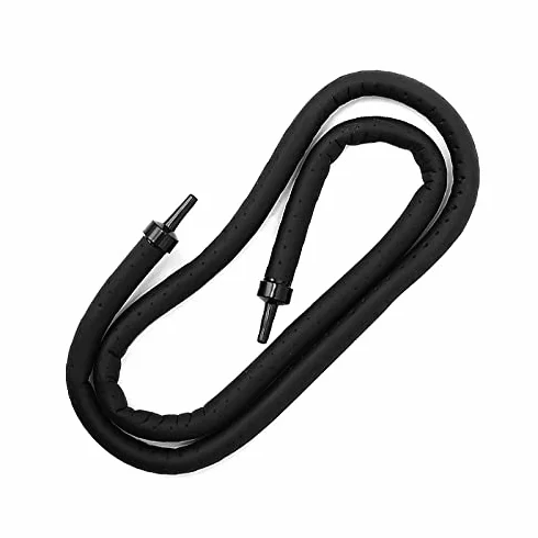 TopHomer Tube à bulles pour aquarium Aérateur mural flexible 75 cm Double tête