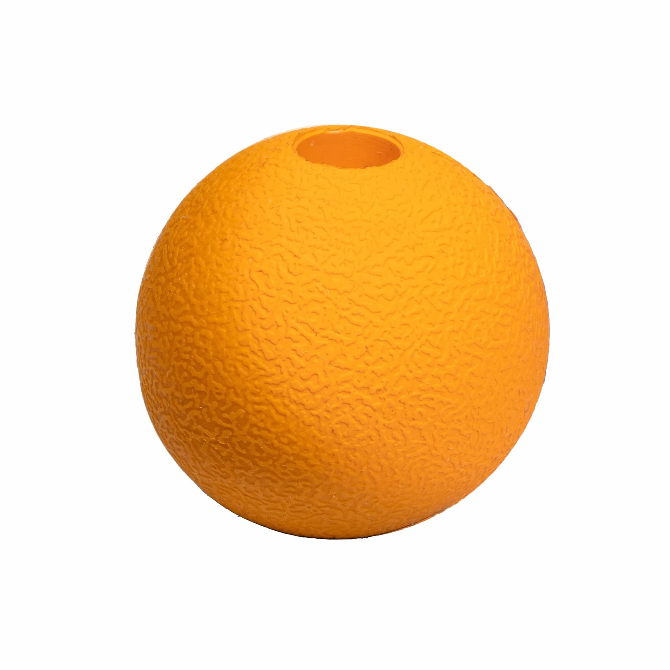 Amazon Basics Balles à Lancer en Caoutchouc pour Chien, 7.62 cm, Lot de 2, Bleu, Orange