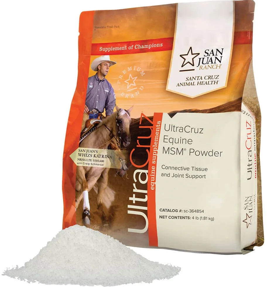 UltraCruz Equine MSM Powder, 4 LB