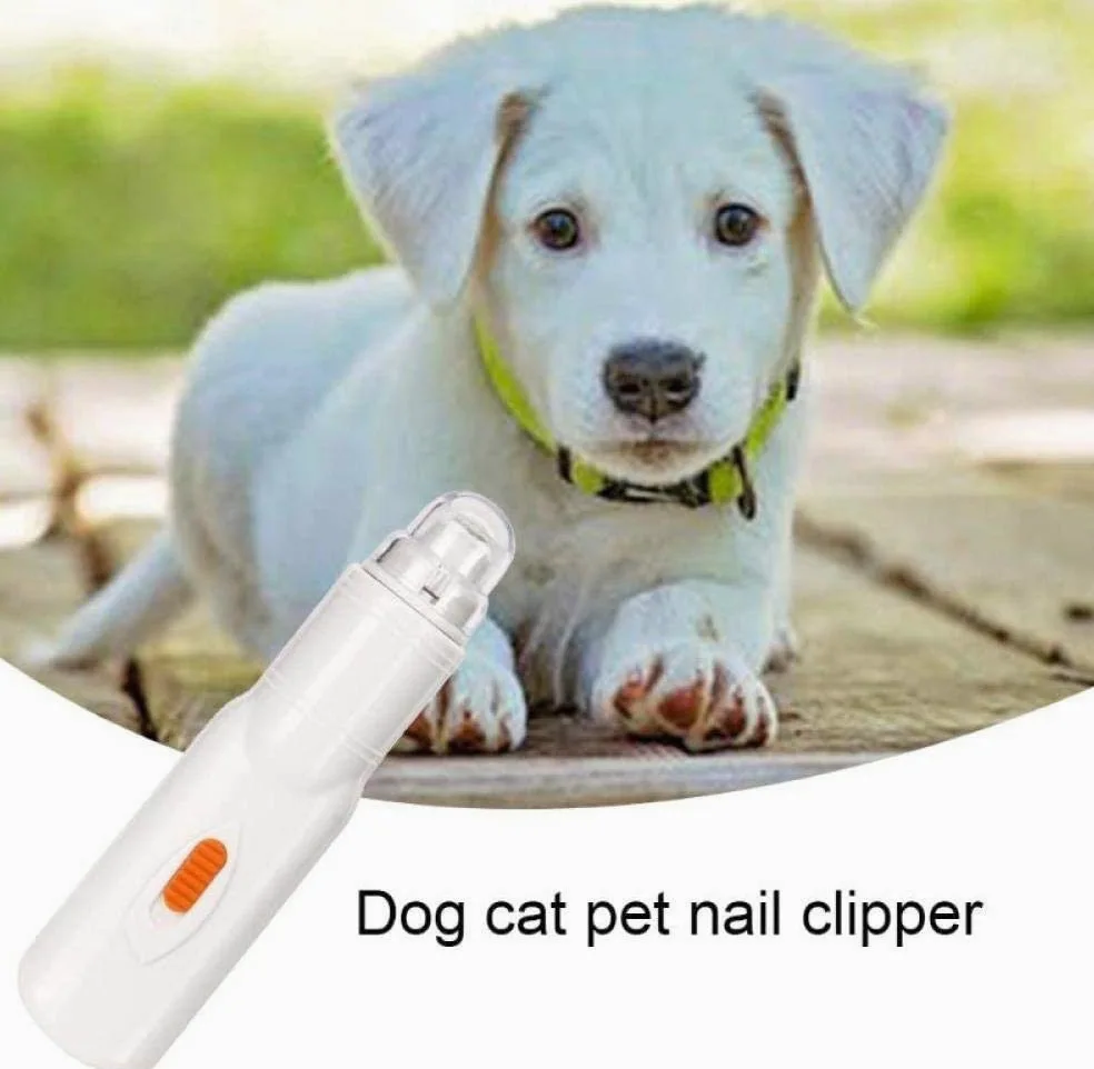 Meuleuse à ongles for chiens - Taillettes for railles de chien professionnelles for petits chiens et chats de taille moyenne et de chats - Tondonneuse for animaux de compagnie rechargeable Paille