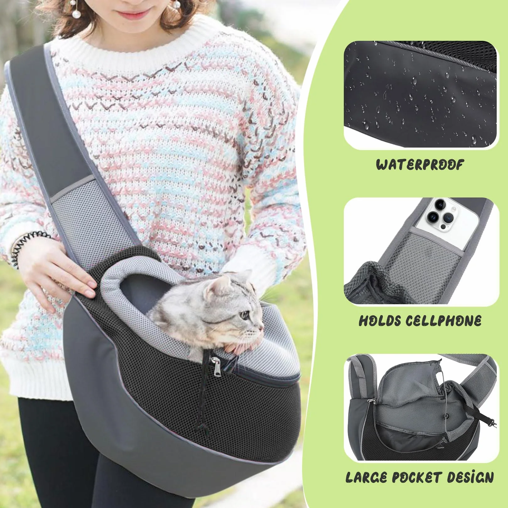 Herbst Hundetragen Sac à Dos pour Chien Voyage Extérieur