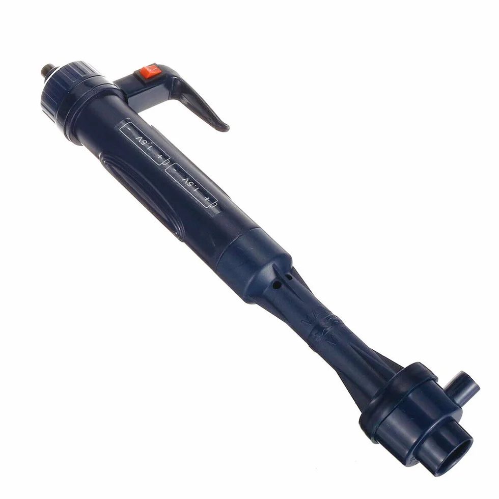 Pompe de Filtration par Siphon pour Aquarium Électrique, Tube Extensible, Nettoyeur Automatique de Sable et Gravier