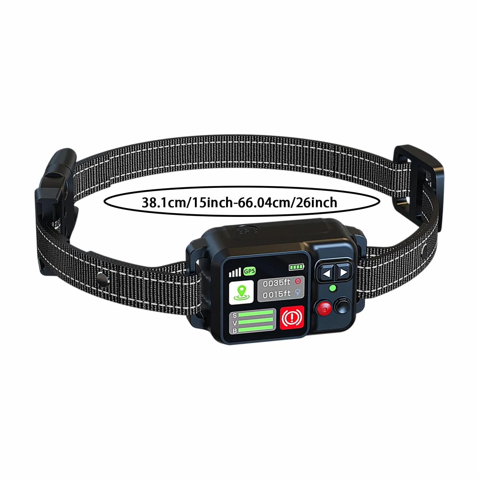 Clôture pour chien sans fil avec collier jusqu'à 2000 m noir