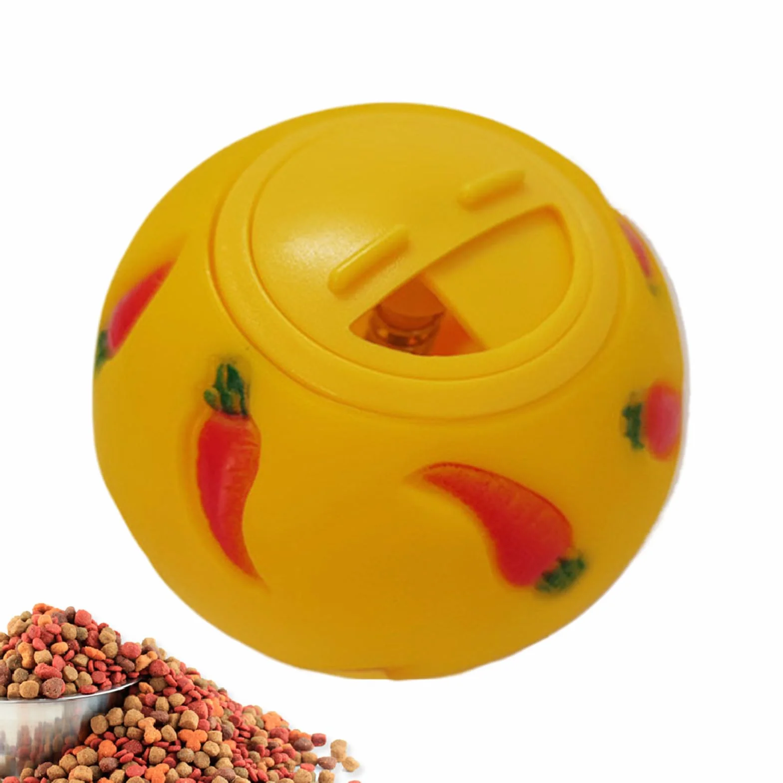 PVC Boule De Friandises pour Lapin, Distributeur De Boules De Friandises, Balle Snack pour Rongeur