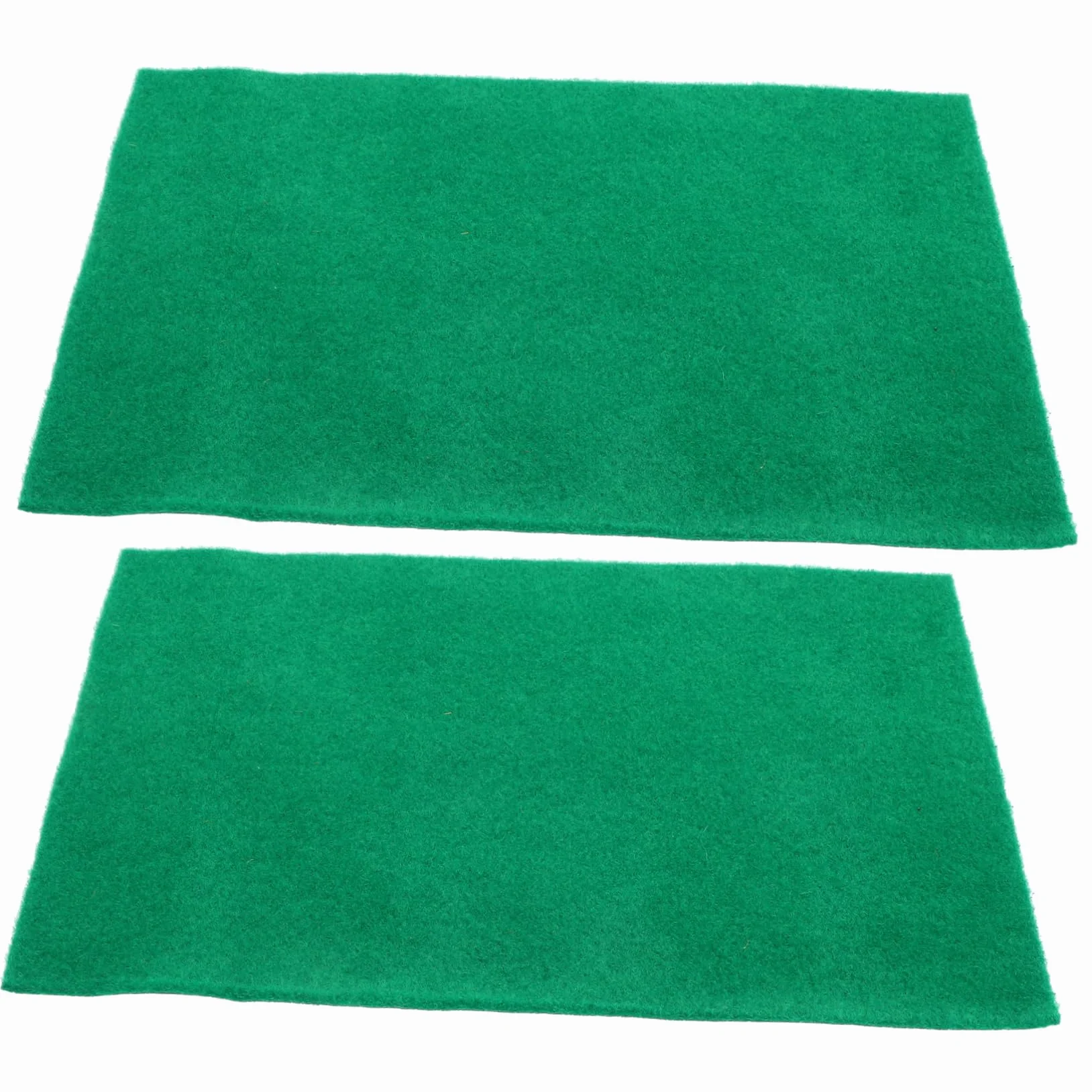 Tapis pour Reptiles Absorbant 50x30cm Litière pour Tortues et Serpents Lot de 2 Vert