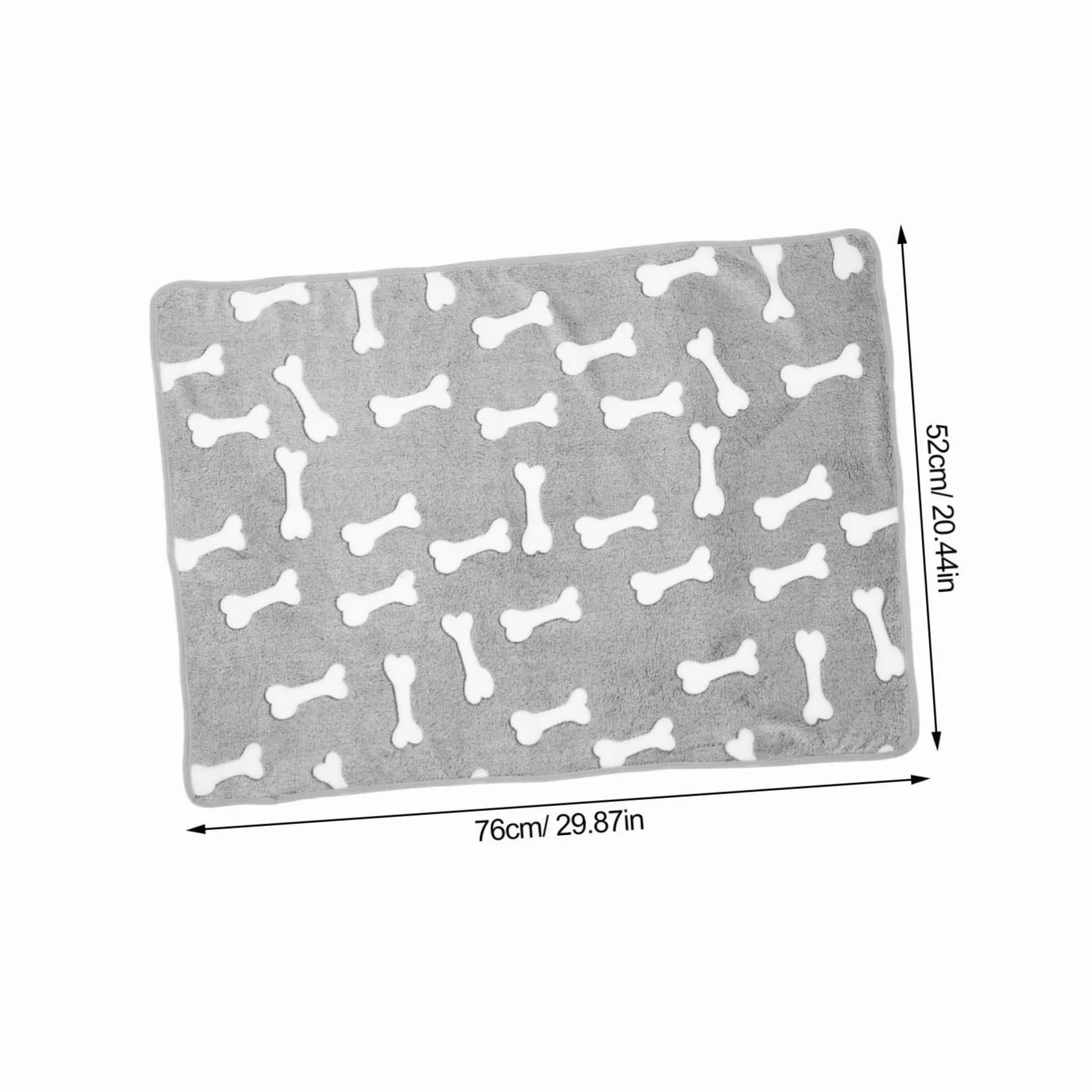 POPETPOP Lot De 5 Couvertures Chaudes pour Animaux De Compagnie en Polaire Tapis pour Chien Portable Doux Et Respirant Adapté À L'automne Utilisation Polyvalente