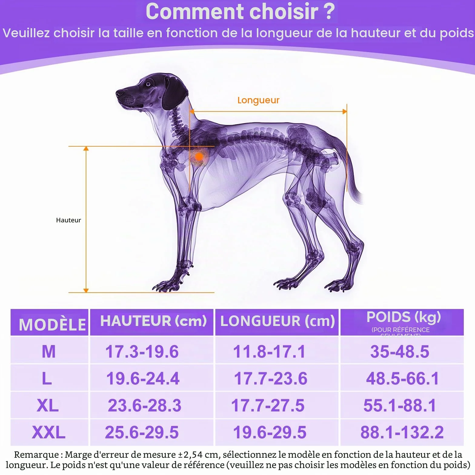 Fauteuil roulant pour chien pour pattes arrière - Fauteuil roulant pour chien