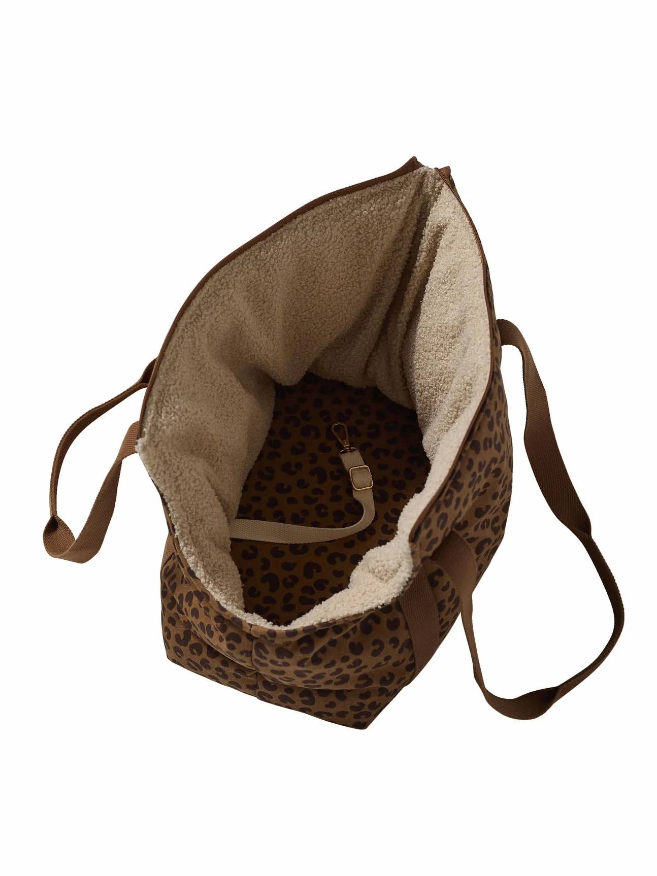VERTBAUDET Sac de Transport Chat Chien Marron