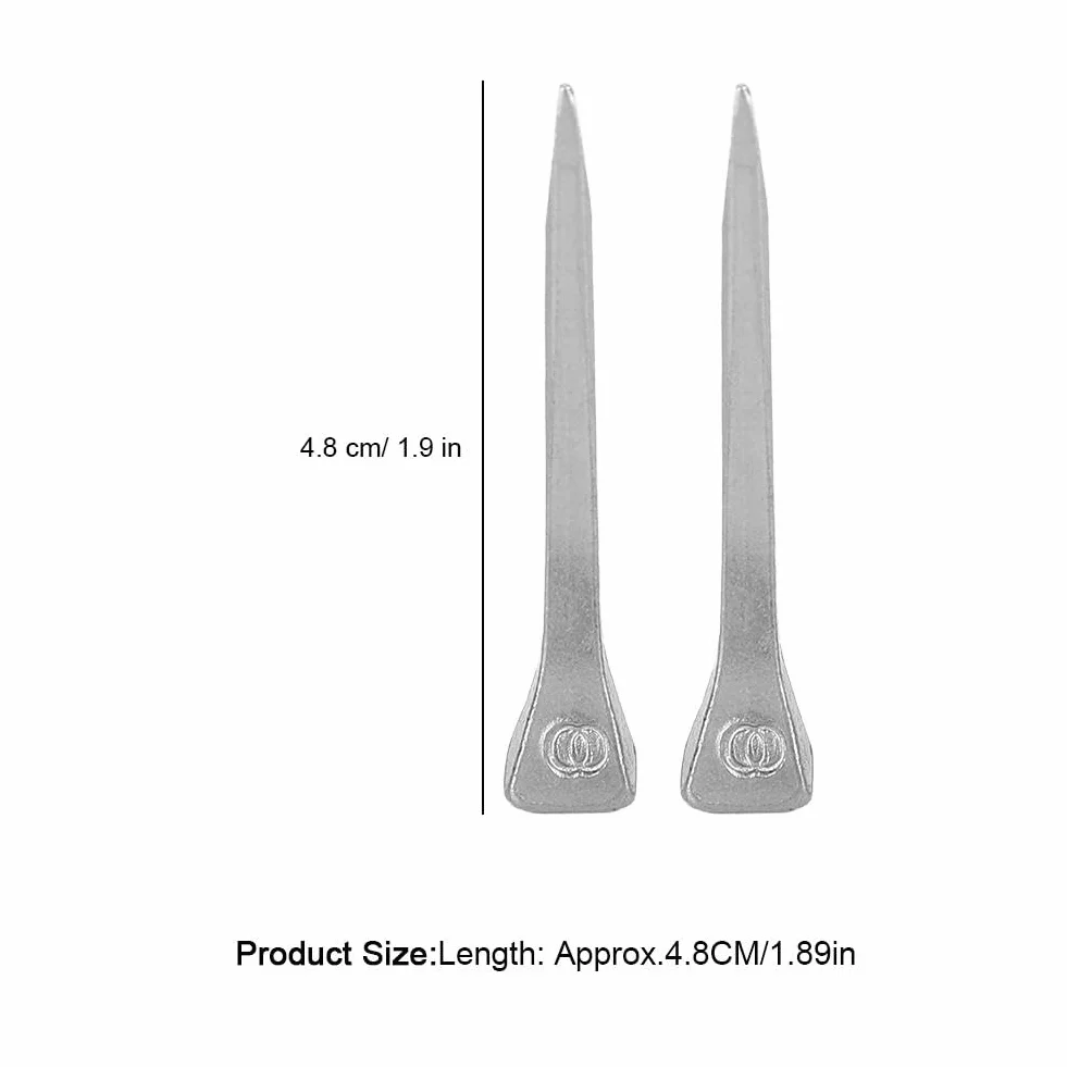 Nikou Clous en fer à cheval - 250Pcs Acier E4 Stable Horseshoe Nail Cheval Outil Équipement Accessoires 4.8CM Facile à utiliser