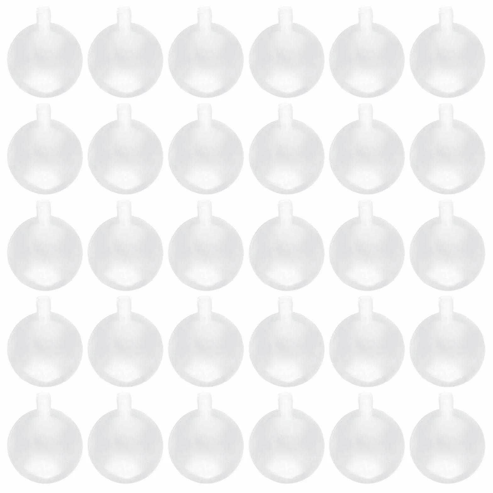 Sifflets Couineurs 30 Pièces, 30mm Squeaker Plastique Grelot, Jouet Bruit Maker, Accessoires Hochets