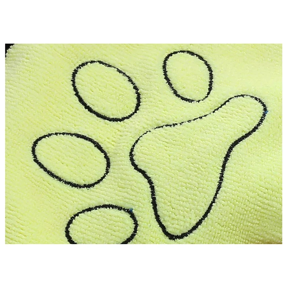 Serviette pour Chien - Absorbante, Douce et Lavable, Serviette de Bain en Microfibre à Séchage Rapide pour Chiens, 65x23cm