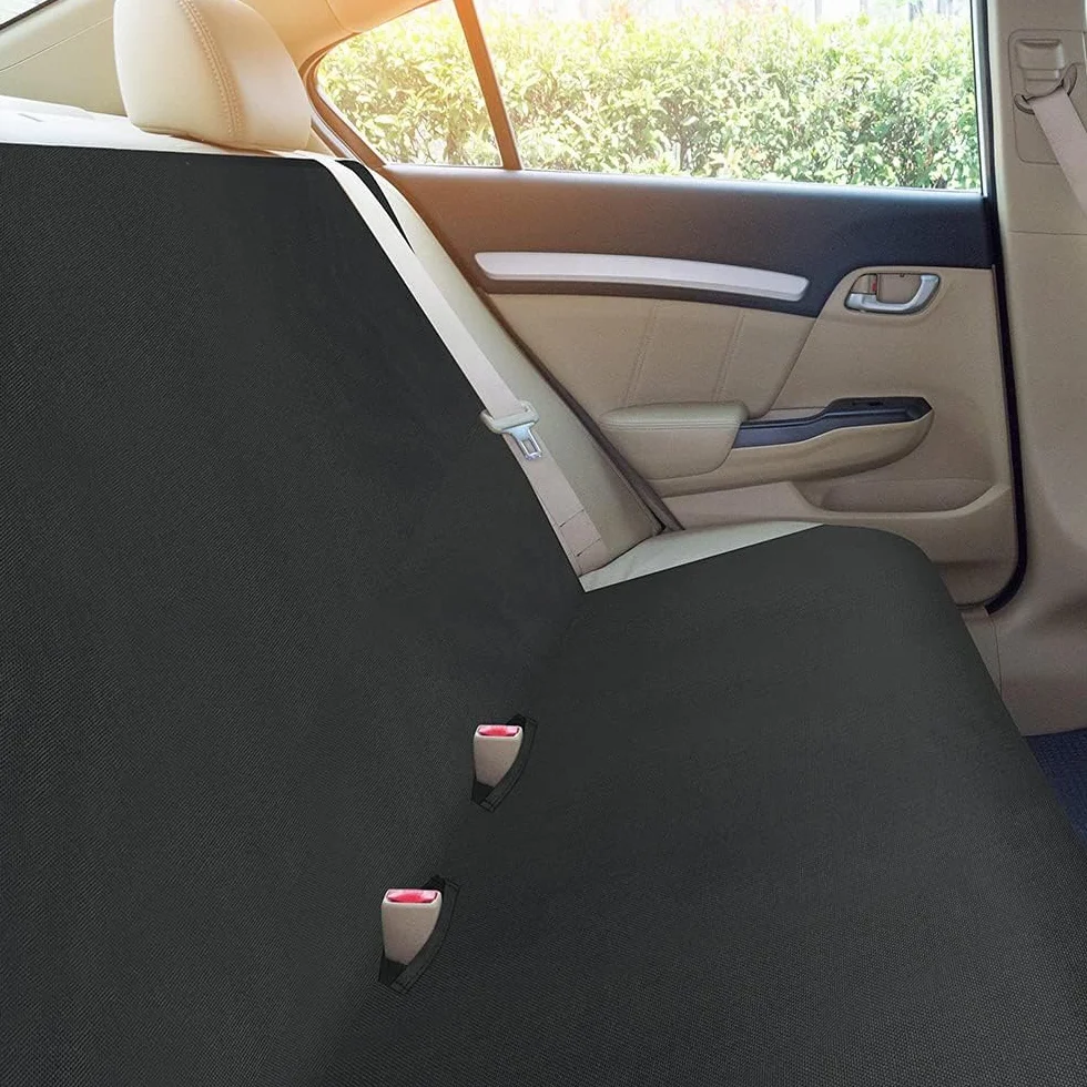 Housses de Siège de Voiture pour Chien 145x125 cm Protecteur Siège Arrière Imperméable Antidérapant