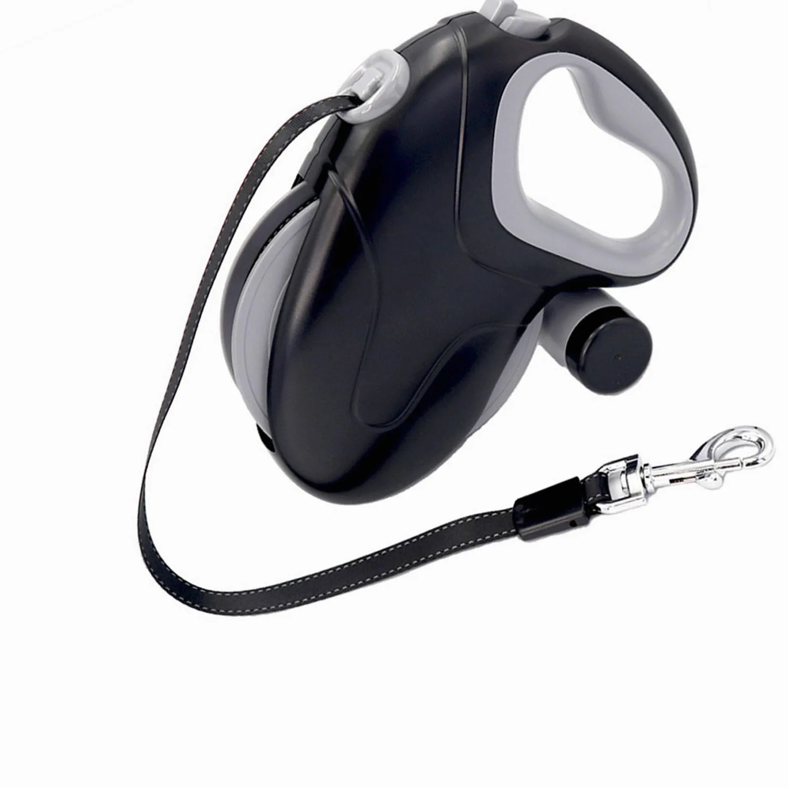 Srliya Laisse Rétractable pour Chien, Anti-enroulement à 360 °, Système de Freinage à Ressort en Acier Inoxydable, Laisse de Marche pour Animaux de Compagnie, pour L'entraînement (Fil réfléchissant