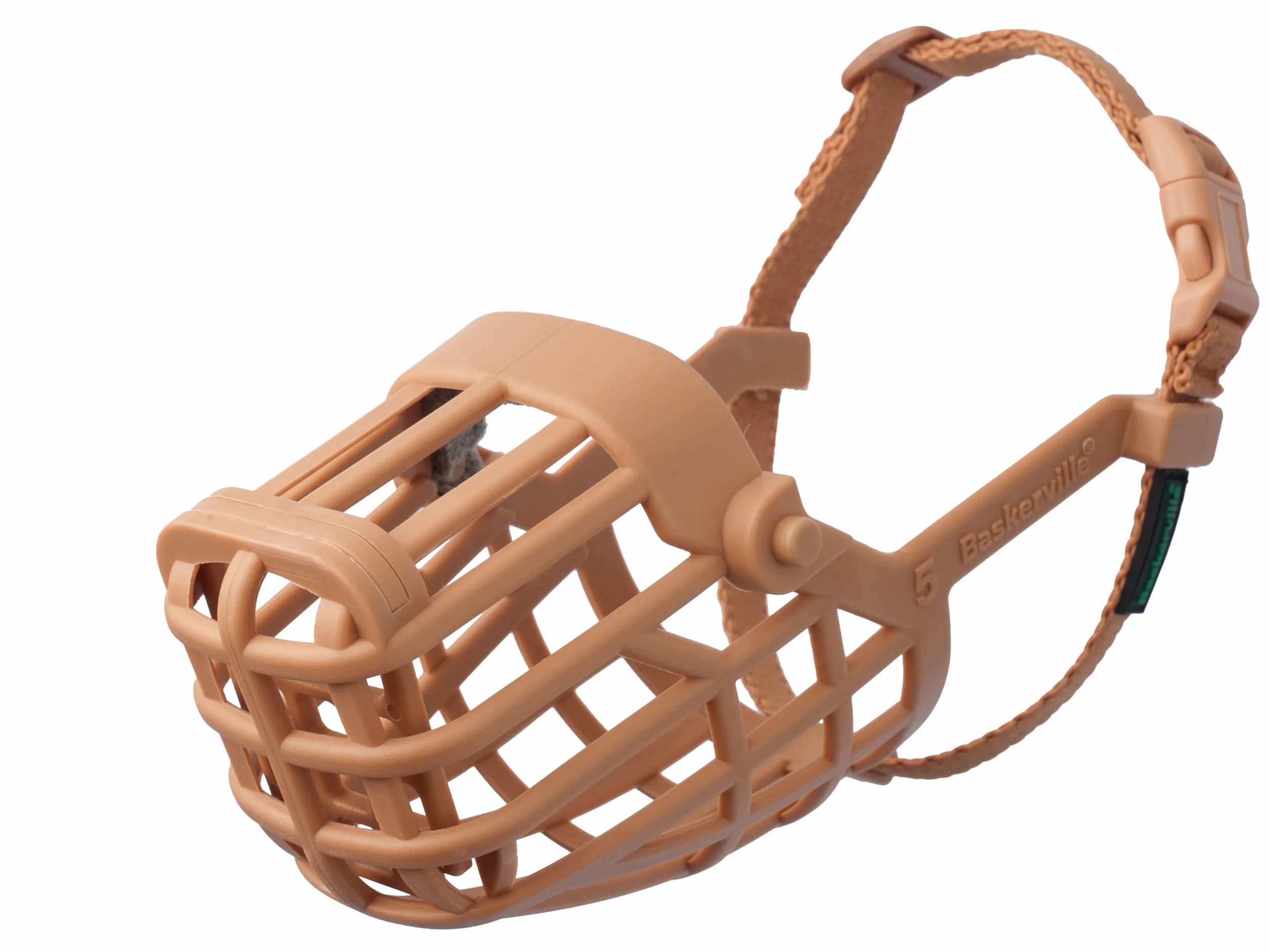 MUSELIÈRE PANIER BASKERVILLE CLASSIC - Laisse le chien boire/haleter, l’empêche de mordre/faire les poubelles, idéal pour les chiens à long museau, respirante, pour les grands chiens (Taille 10)