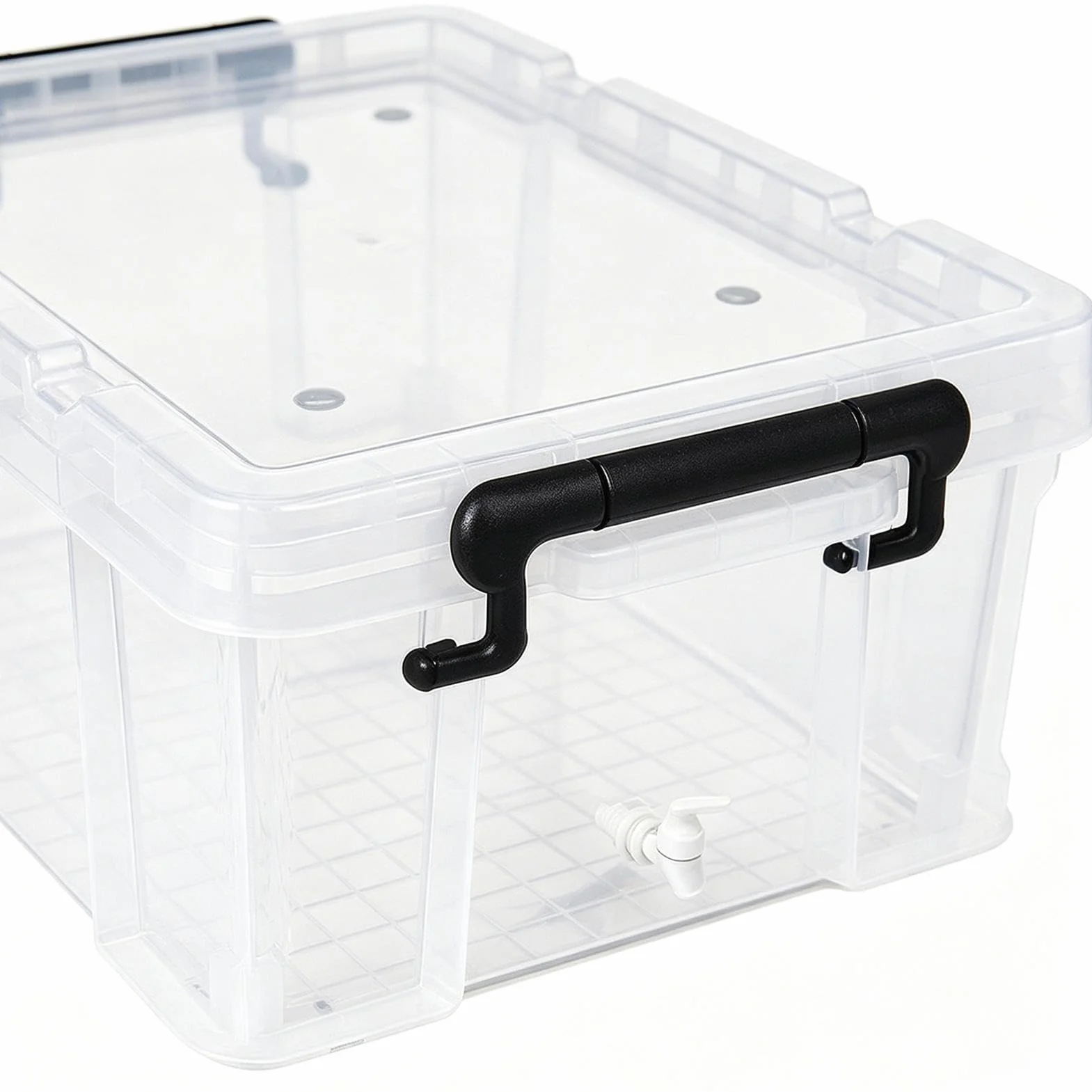 Bac Transparent pour Tortues Enclos de Repos pour Maison Appartement Bureau