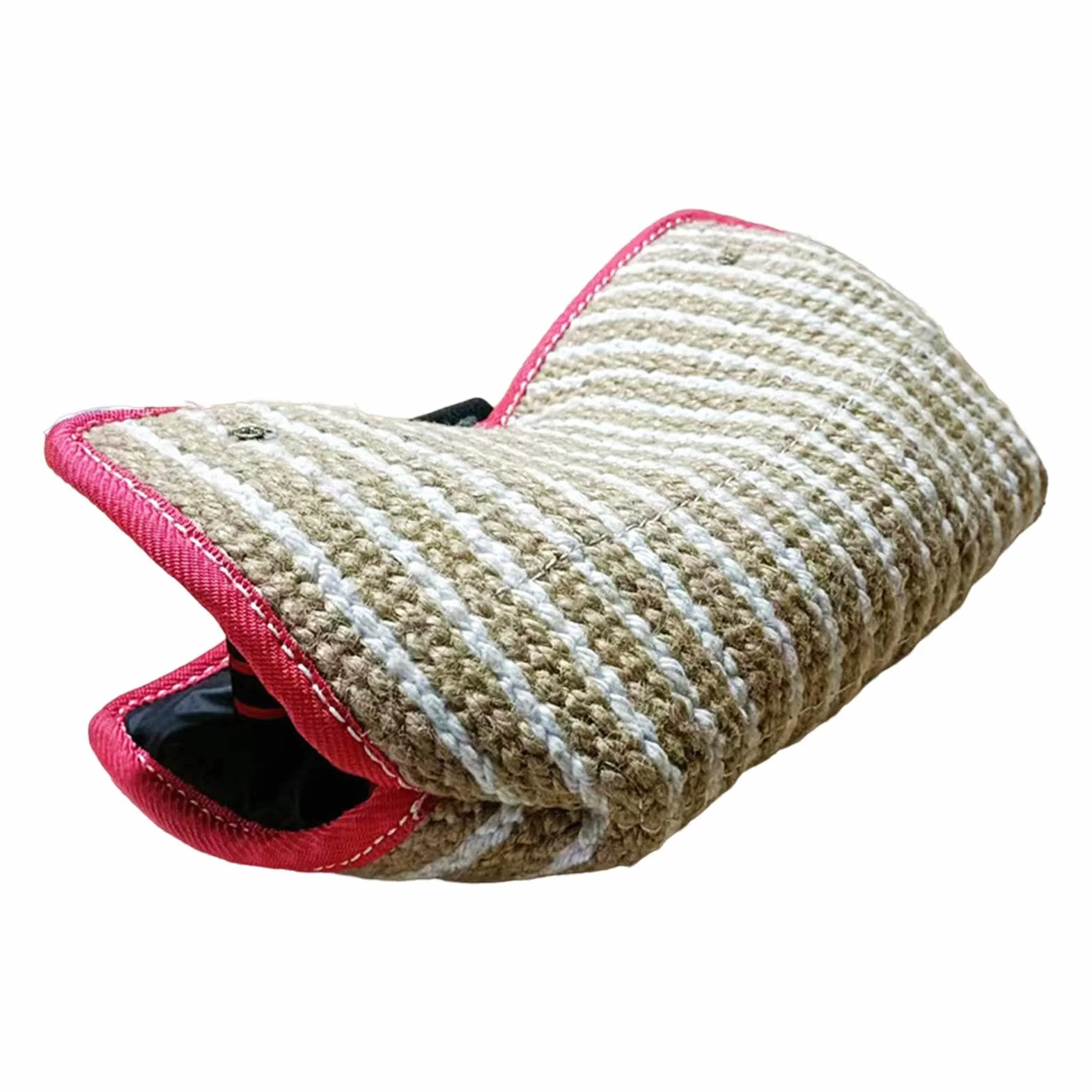 Coussin de Morsure Chien Multifonction Dressage Portable Manchons Dentition Poignées Jouet Mâcher