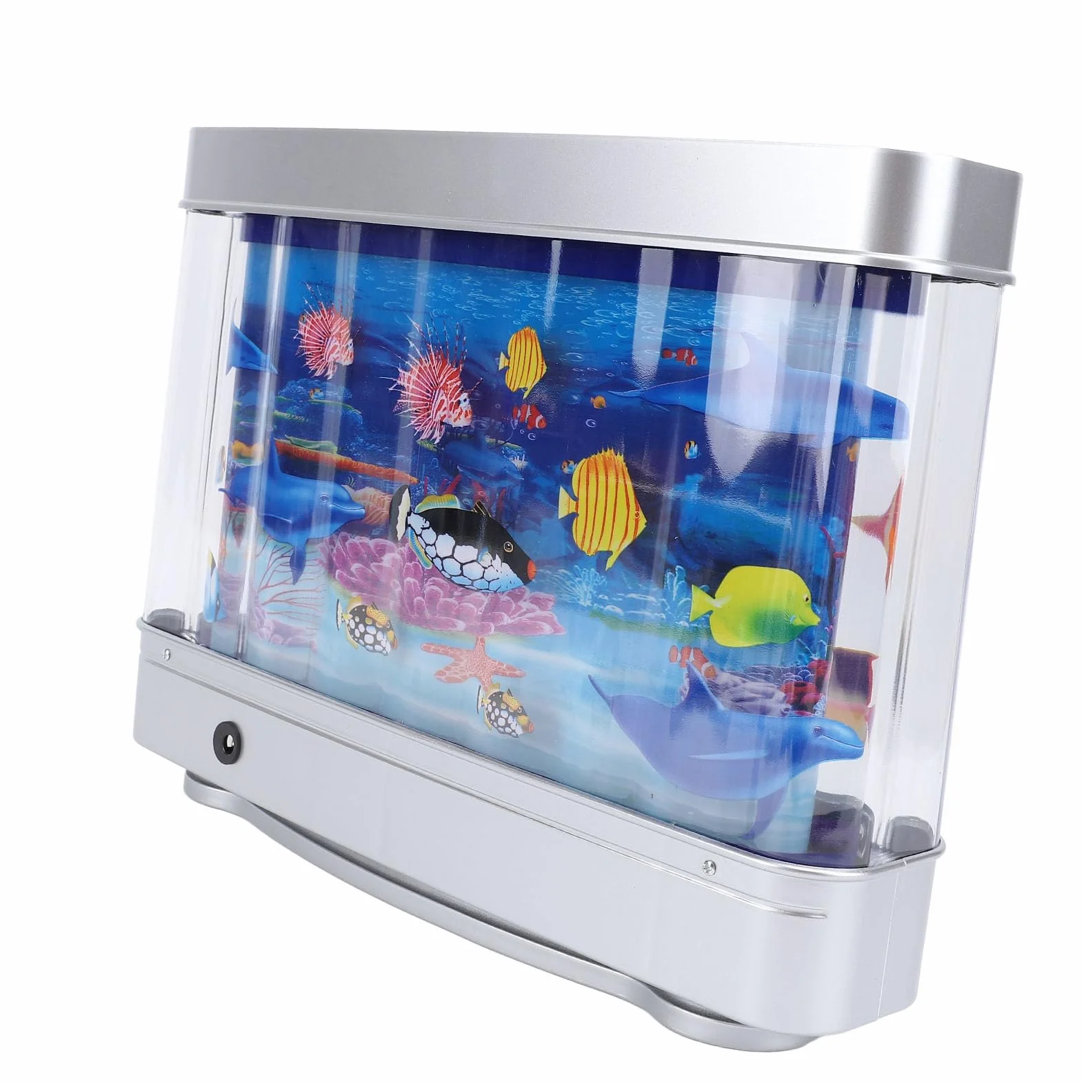 Aquarium artificiel dynamique réaliste pour enfants décoration de bureau