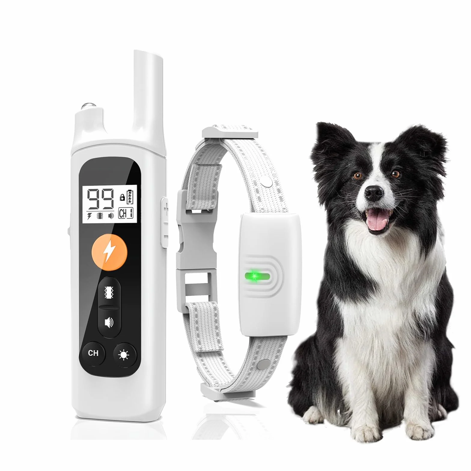 Cloture Electrique pour Chien, Collier Anti Fugue sans Fil GPS, Étanchéité IP67, Rayon 20-800m